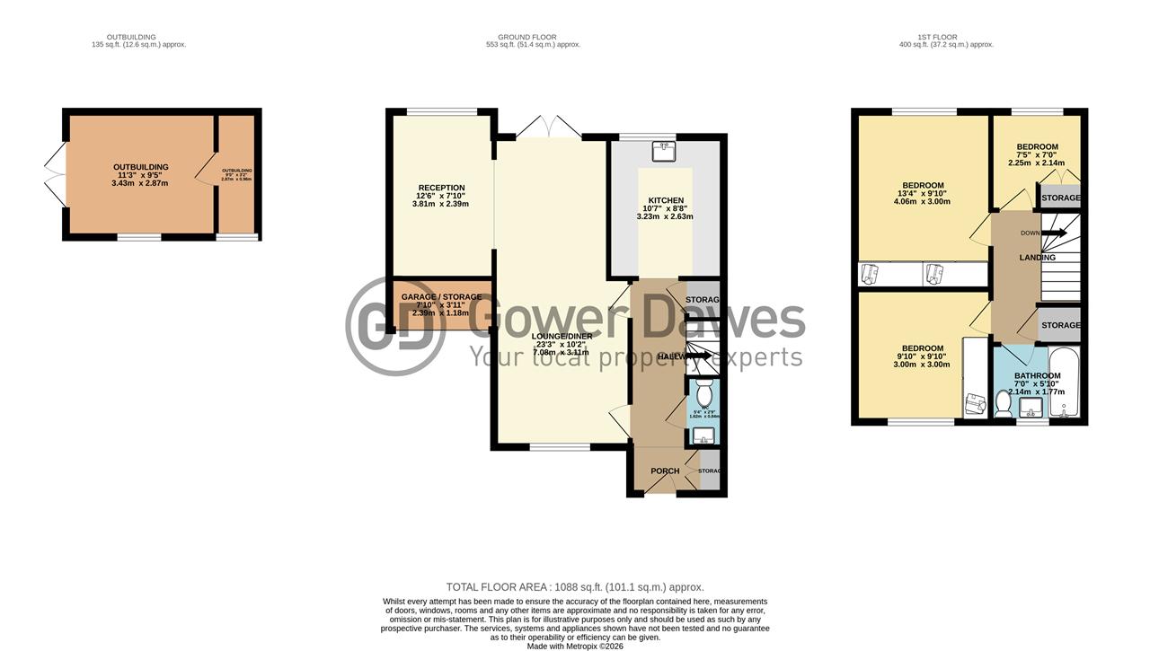 4, Hill House Drive, Chadwell St.Mary floorplan