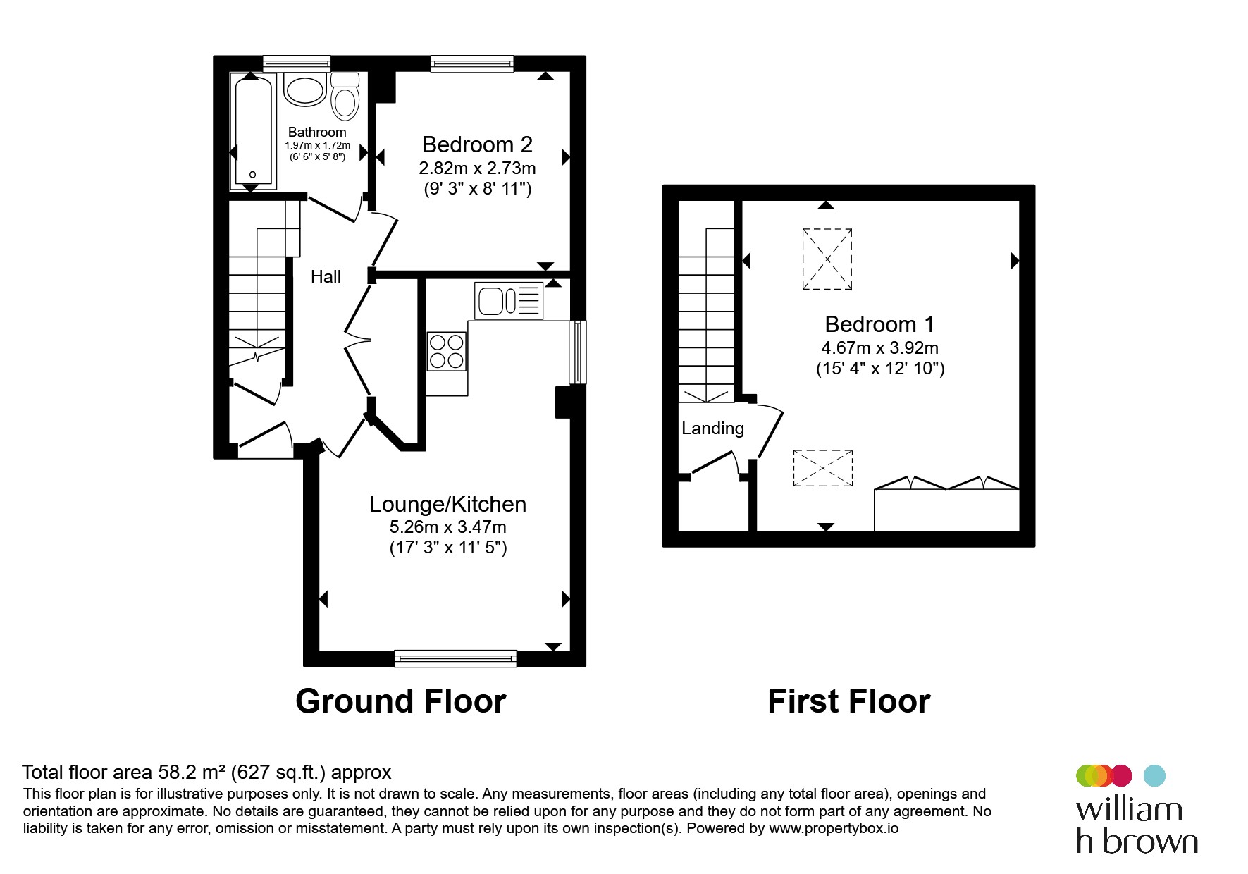 35, Bourne Drive, Nottingham floorplan