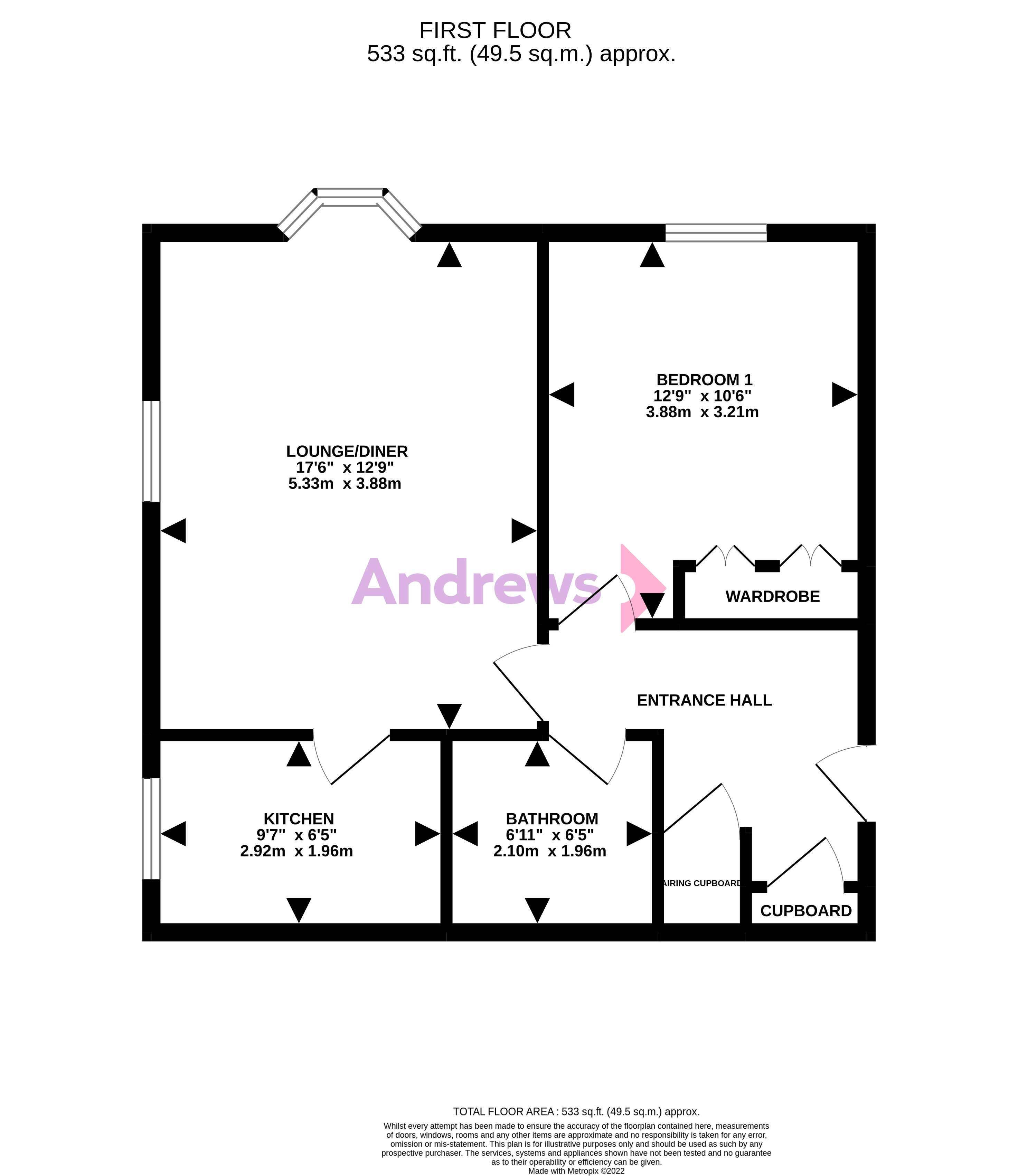 69 Bronte Court,, St. Annes Rise, Surrey floorplan