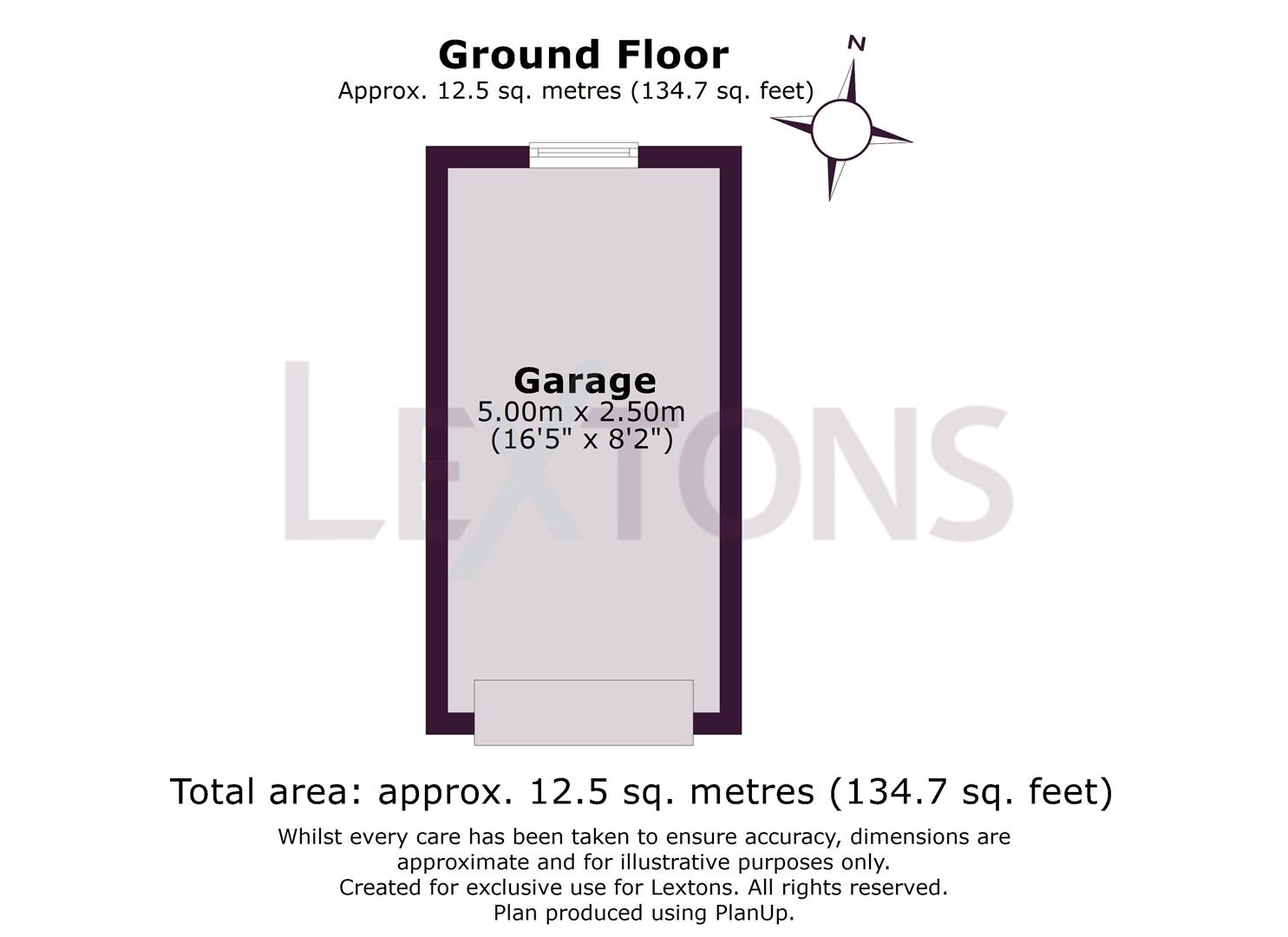 Garage, 3c, Nyetimber Hill, Brighton floorplan