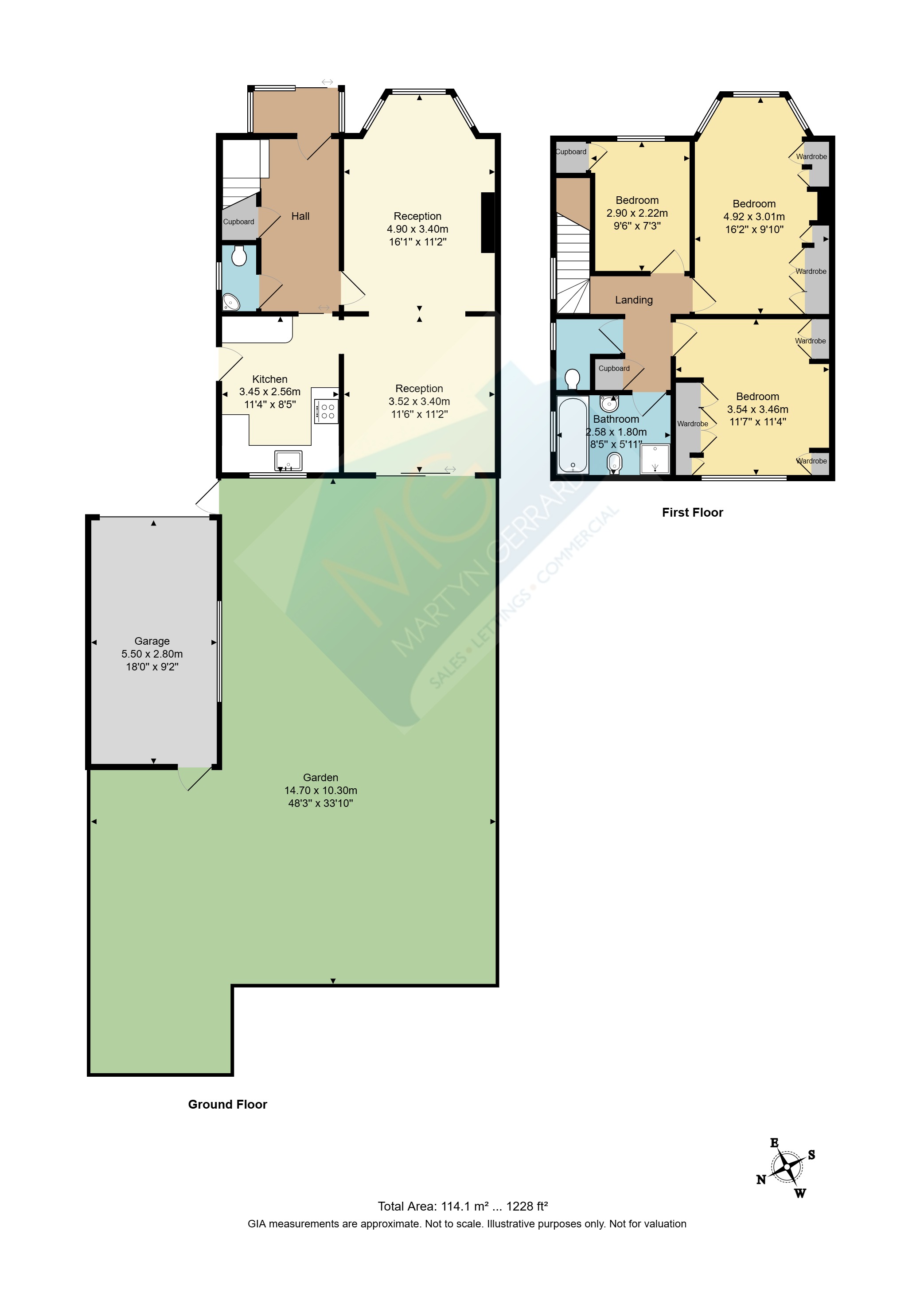 30, Howcroft Crescent, London floorplan