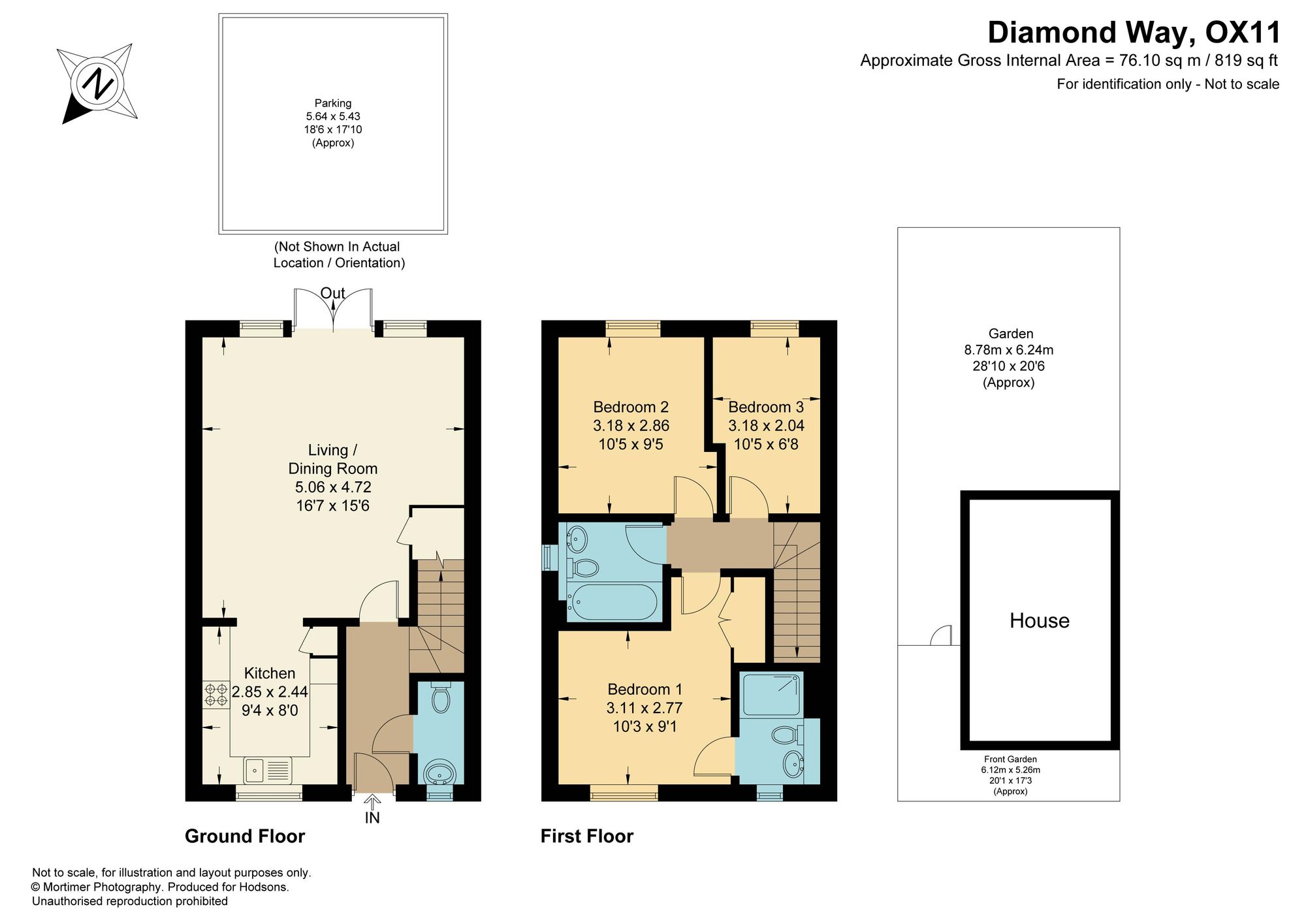 20 Diamond Way, Didcot floorplan