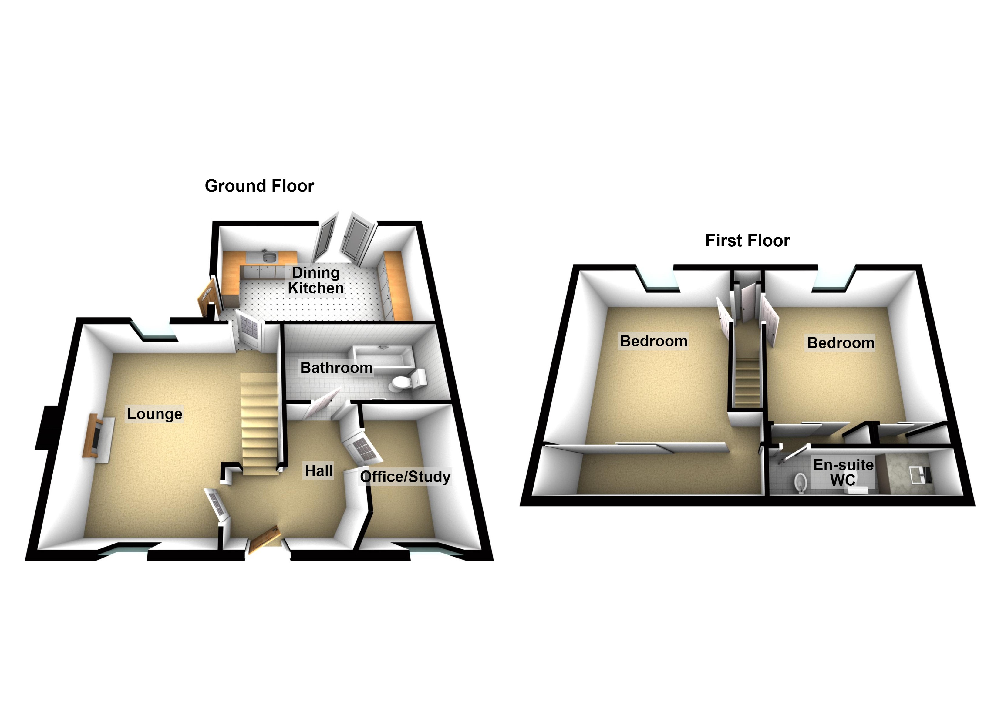 46, Causewayend, Blairgowrie floorplan