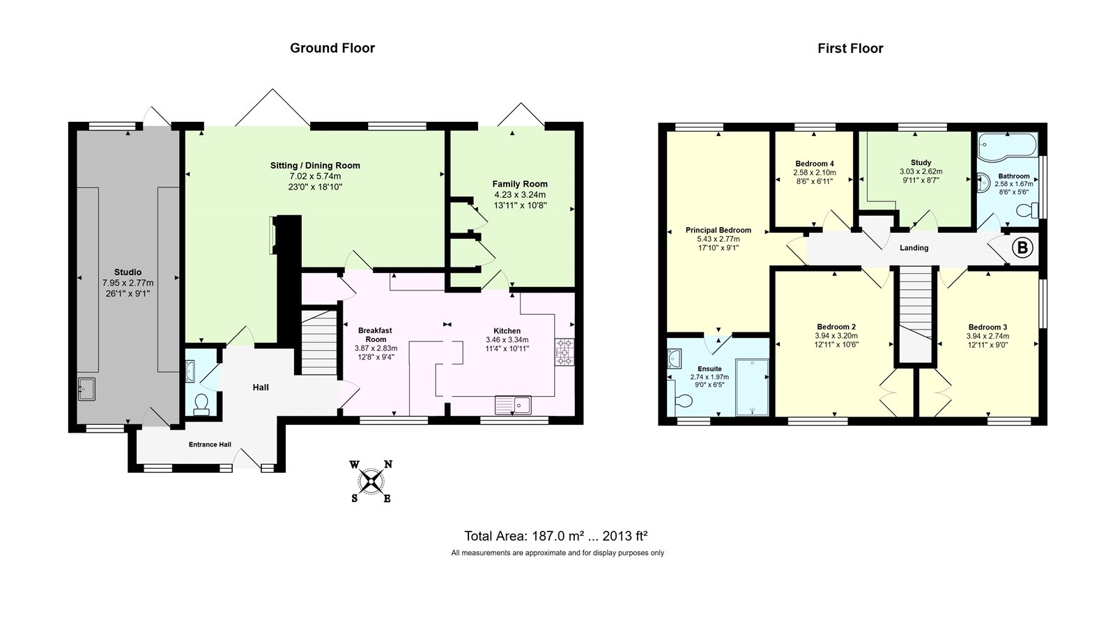 32, Wimpole Road, Cambridge floorplan