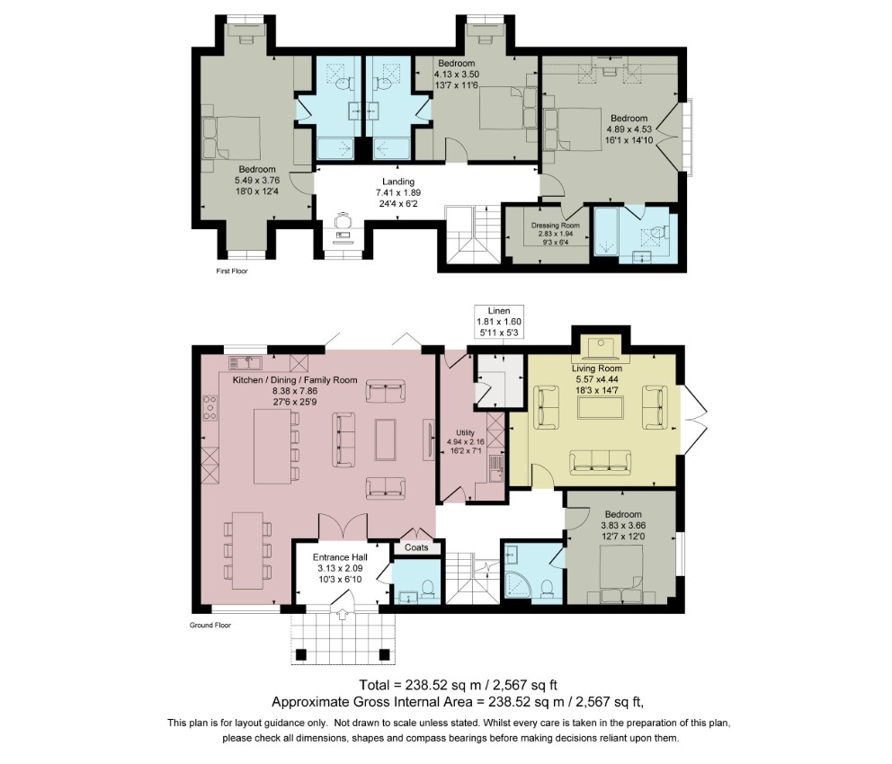 Old Field House,, Horsham Road, Rudgwick floorplan