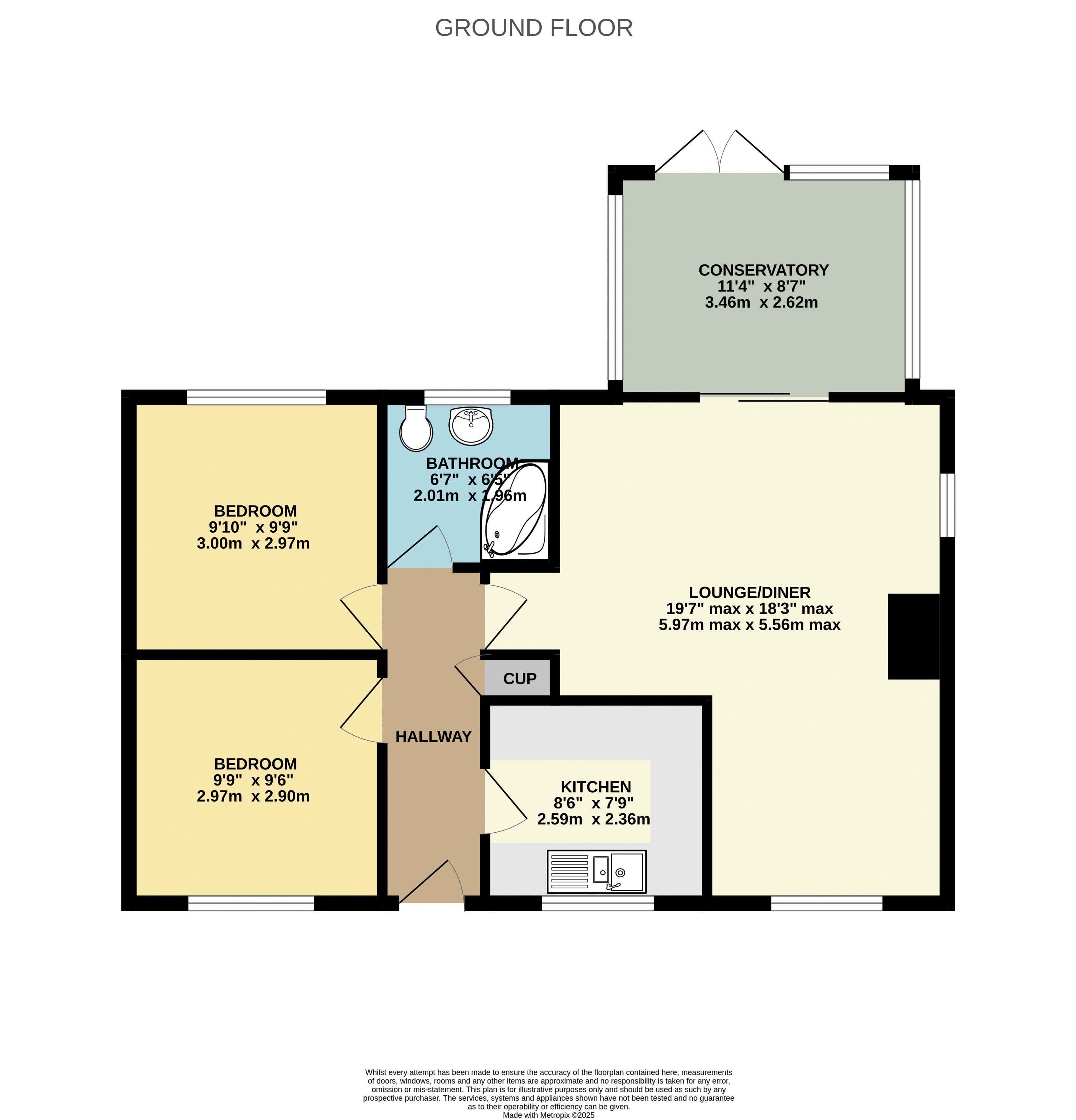 1, Sedgewood Way, Scunthorpe floorplan