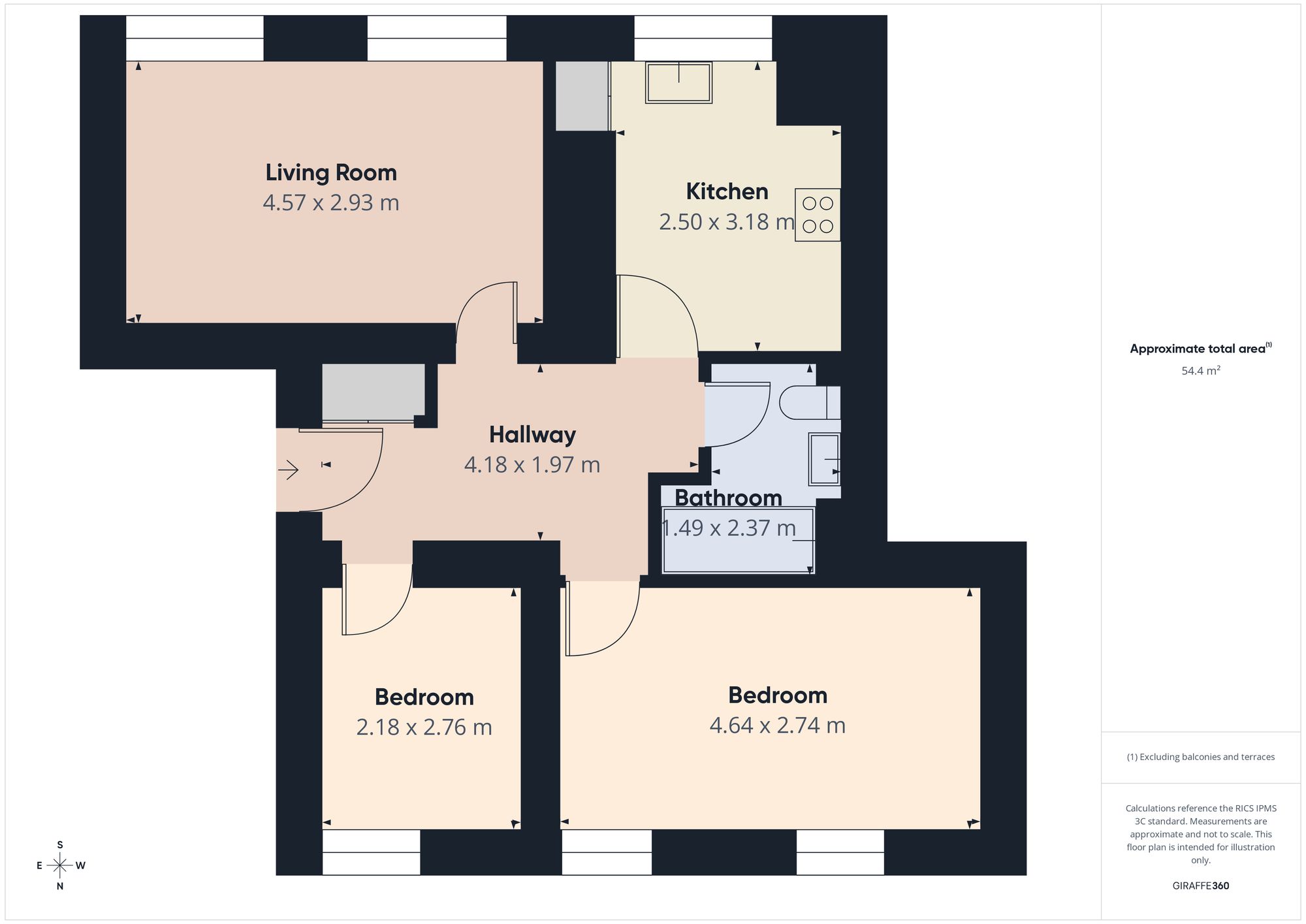 15 Lanesborough Court, Newcastle Upon Tyne floorplan