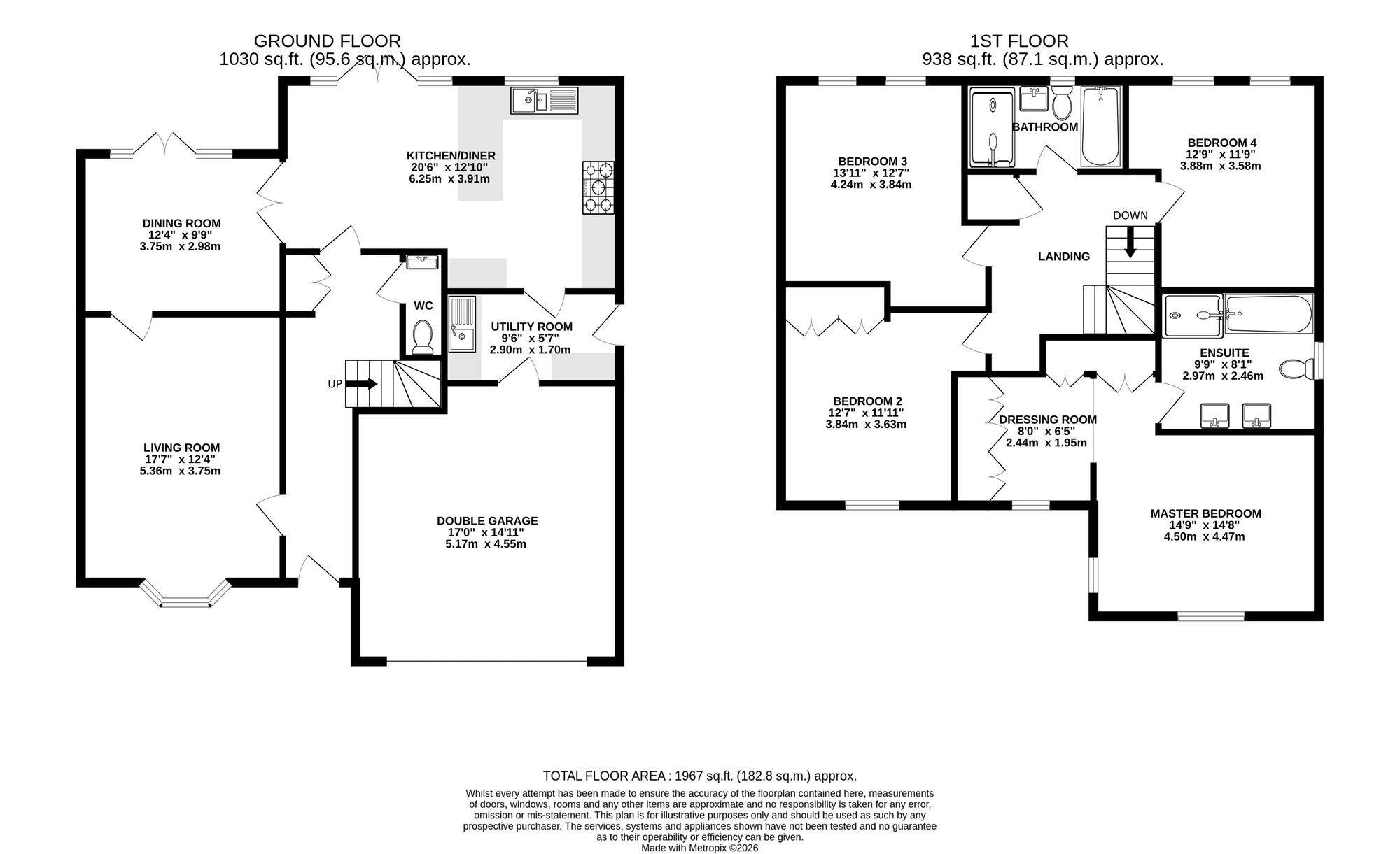 38 Meadowside Drive, Nantwich floorplan