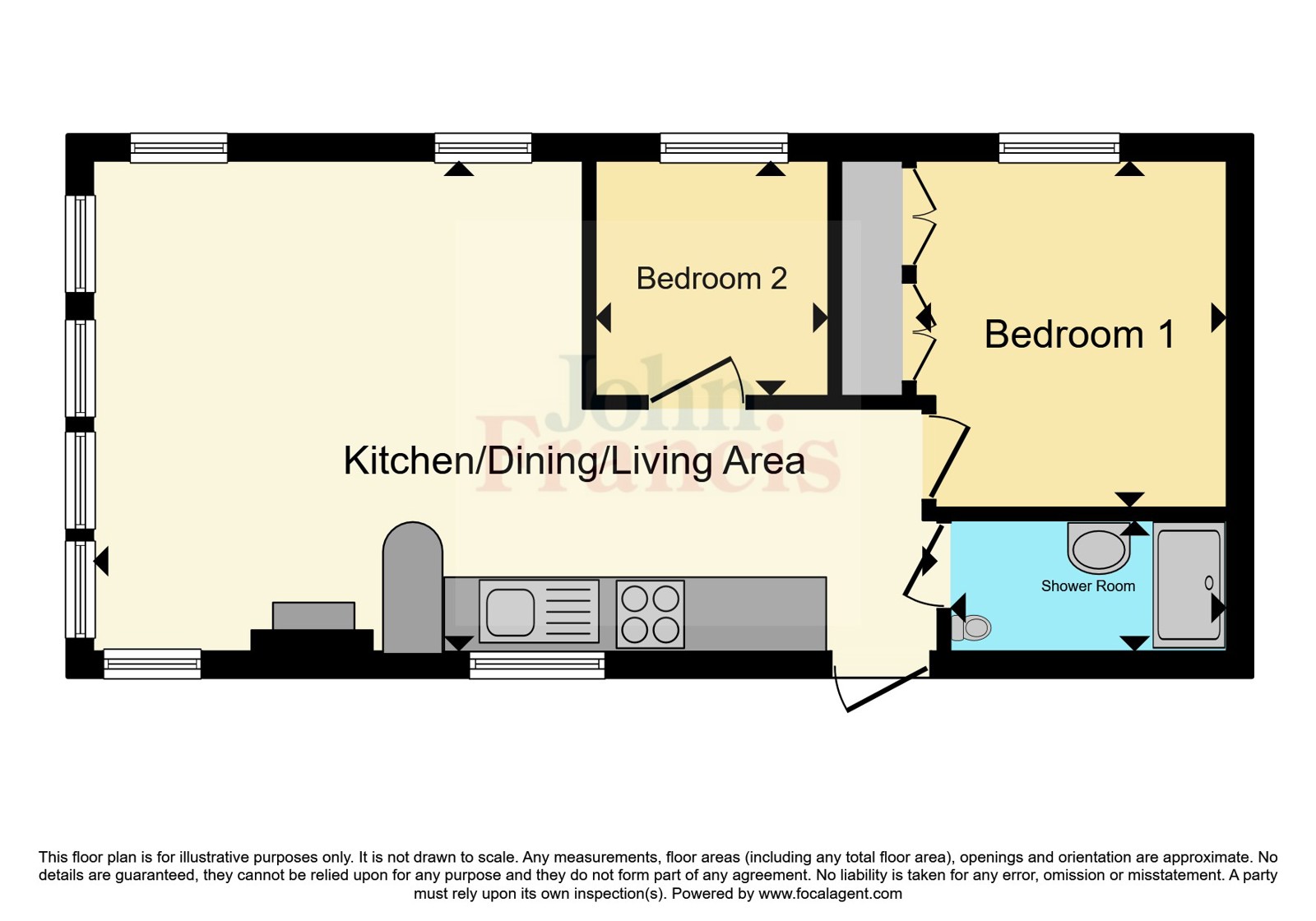 Plot 19 - Willerby Granada,, Cenarth, Ceredigion floorplan