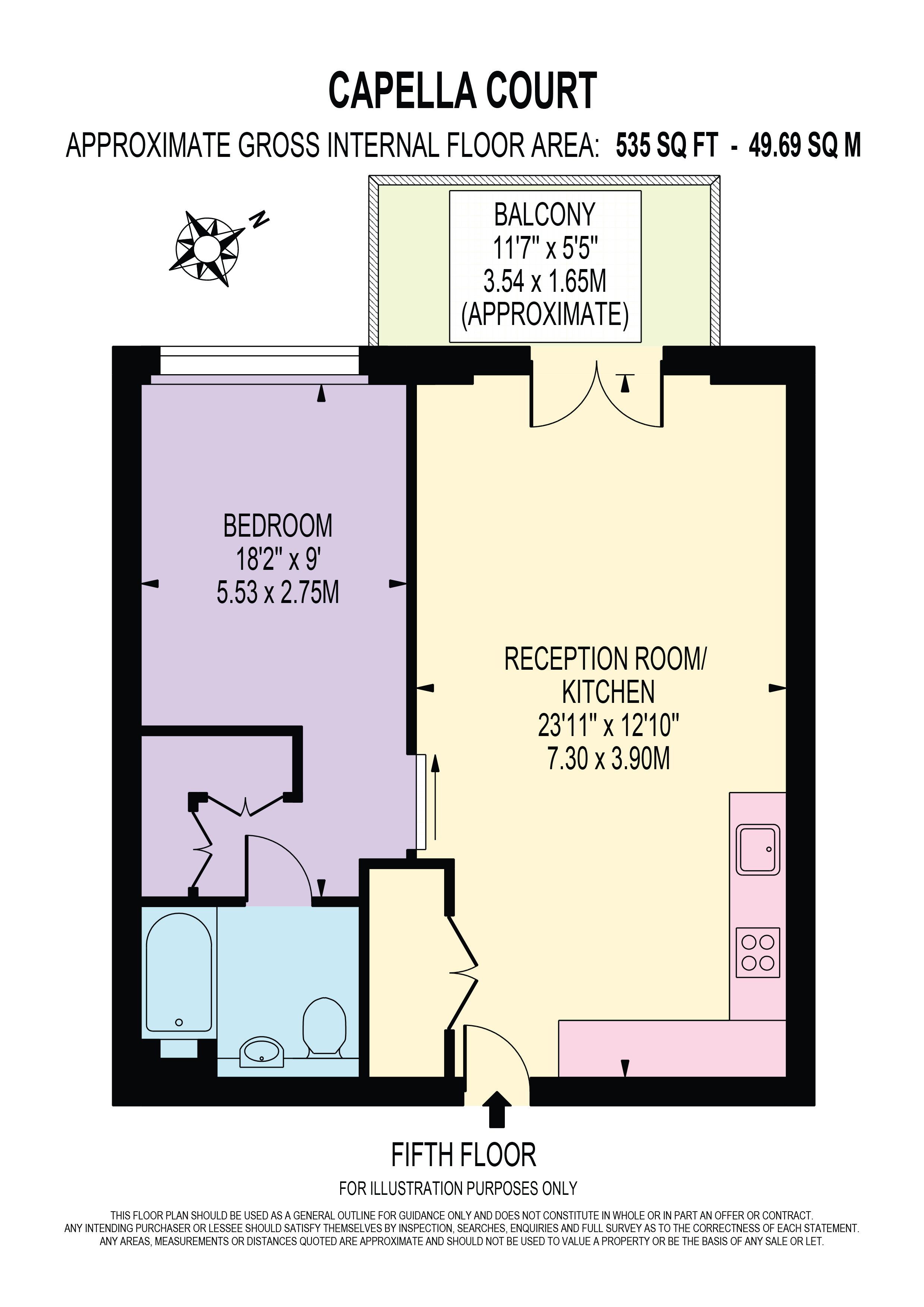Capella Court, London floorplan