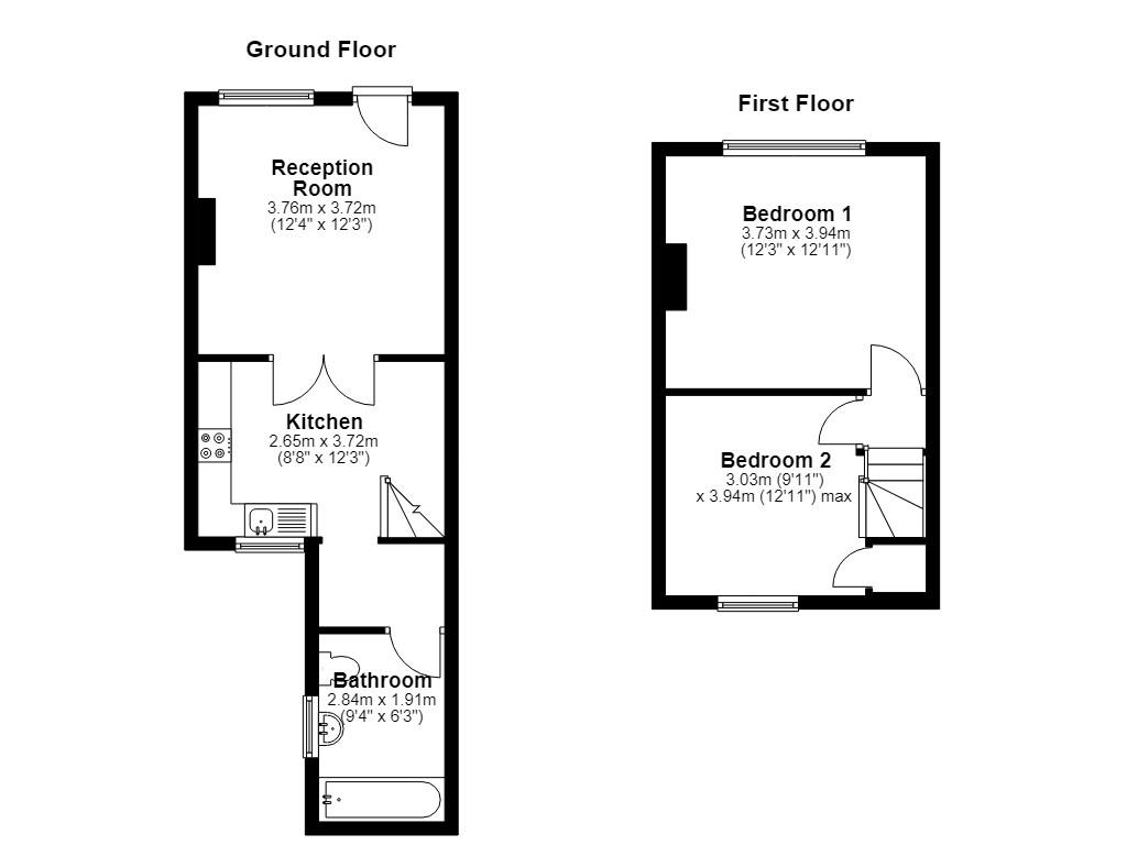 3, Brook Street, Preston floorplan
