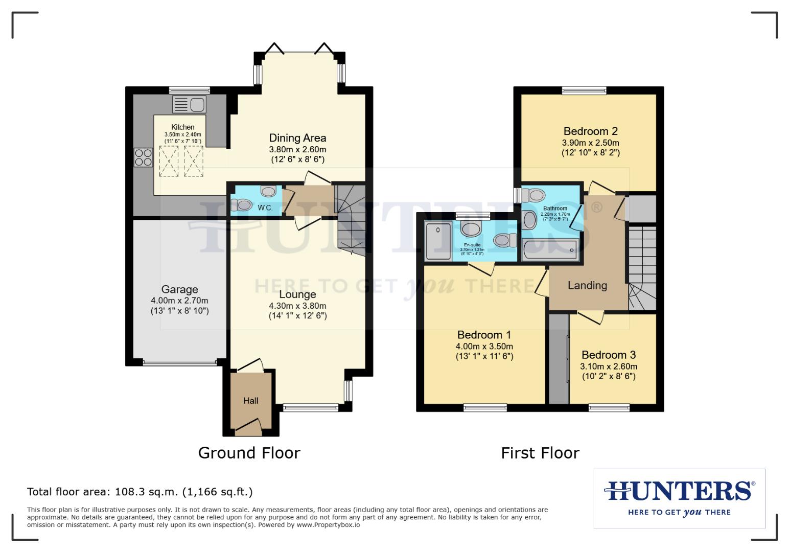 14, Station Rise, Riccall floorplan