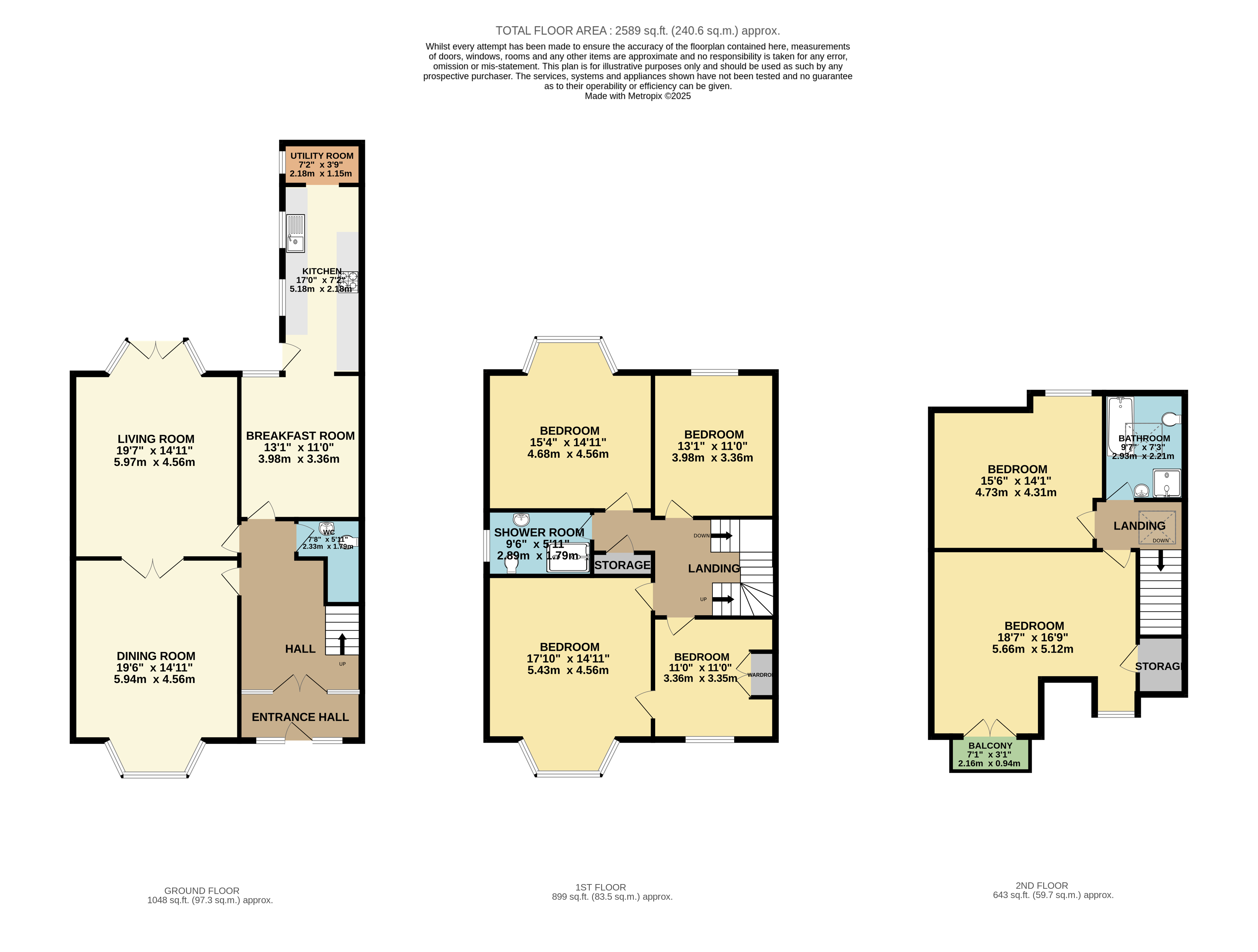 19, Henleaze Gardens, Bristol floorplan