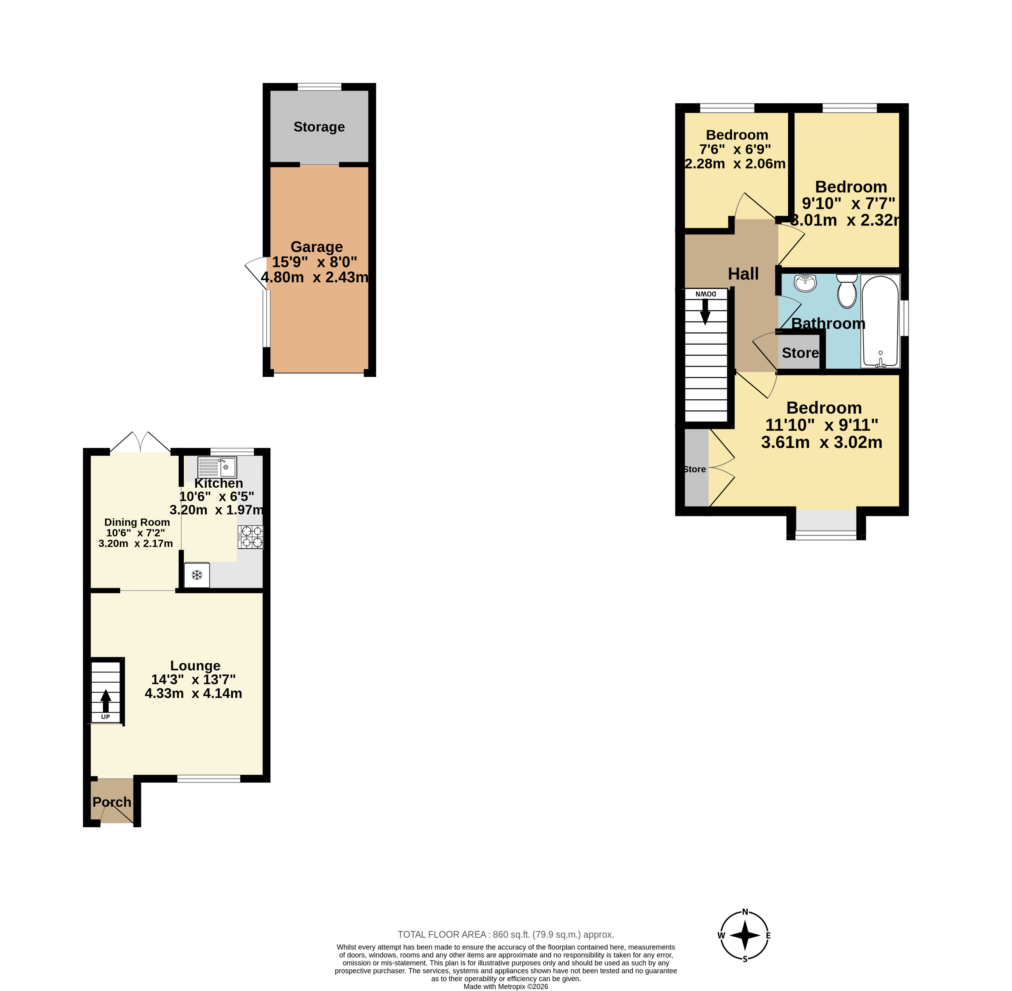 16, The Coppice, Canterbury floorplan