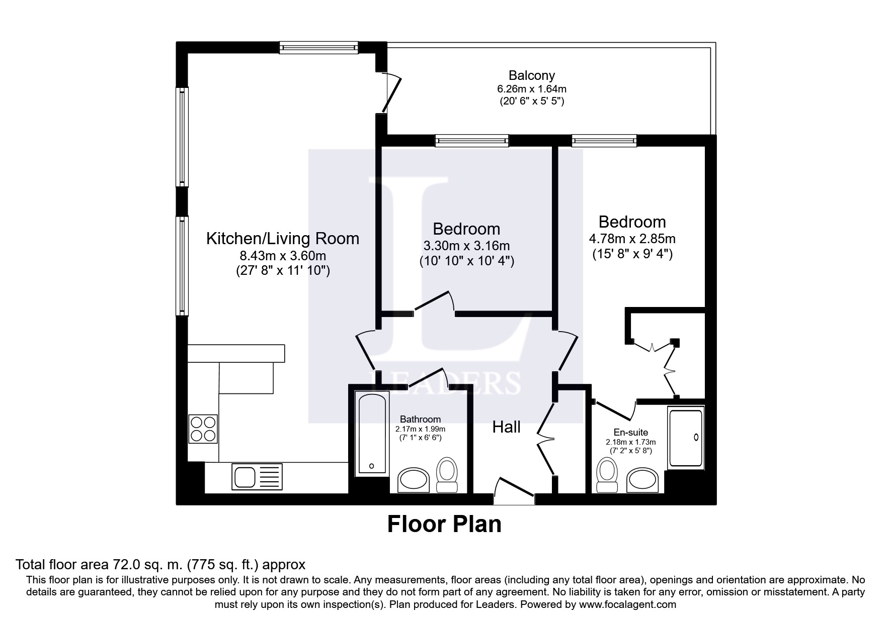 2 Bedrooms Flat to rent in Queenshurst Square, Kingston Upon Thames KT2