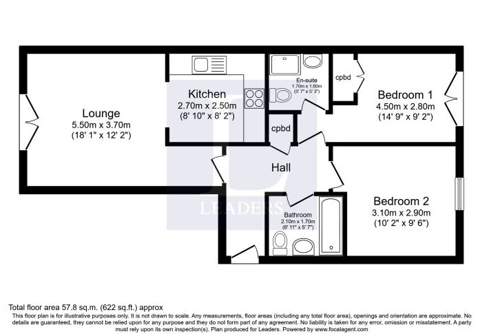 23, Providence Park, Cheltenham floorplan