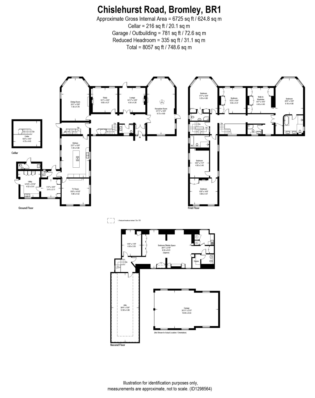 Bickley Court, 36, Chislehurst Road, Bromley floorplan