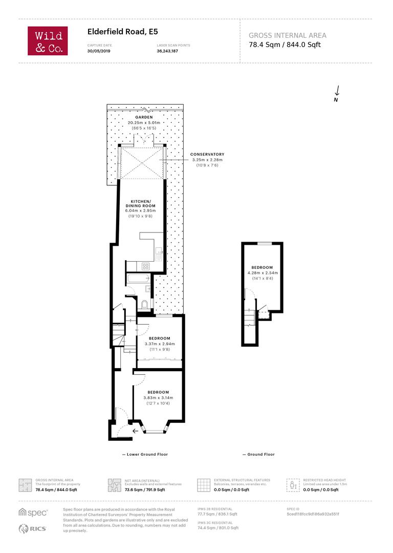 3 Bedrooms Flat for sale in Elderfield Road, Hackney, London E5