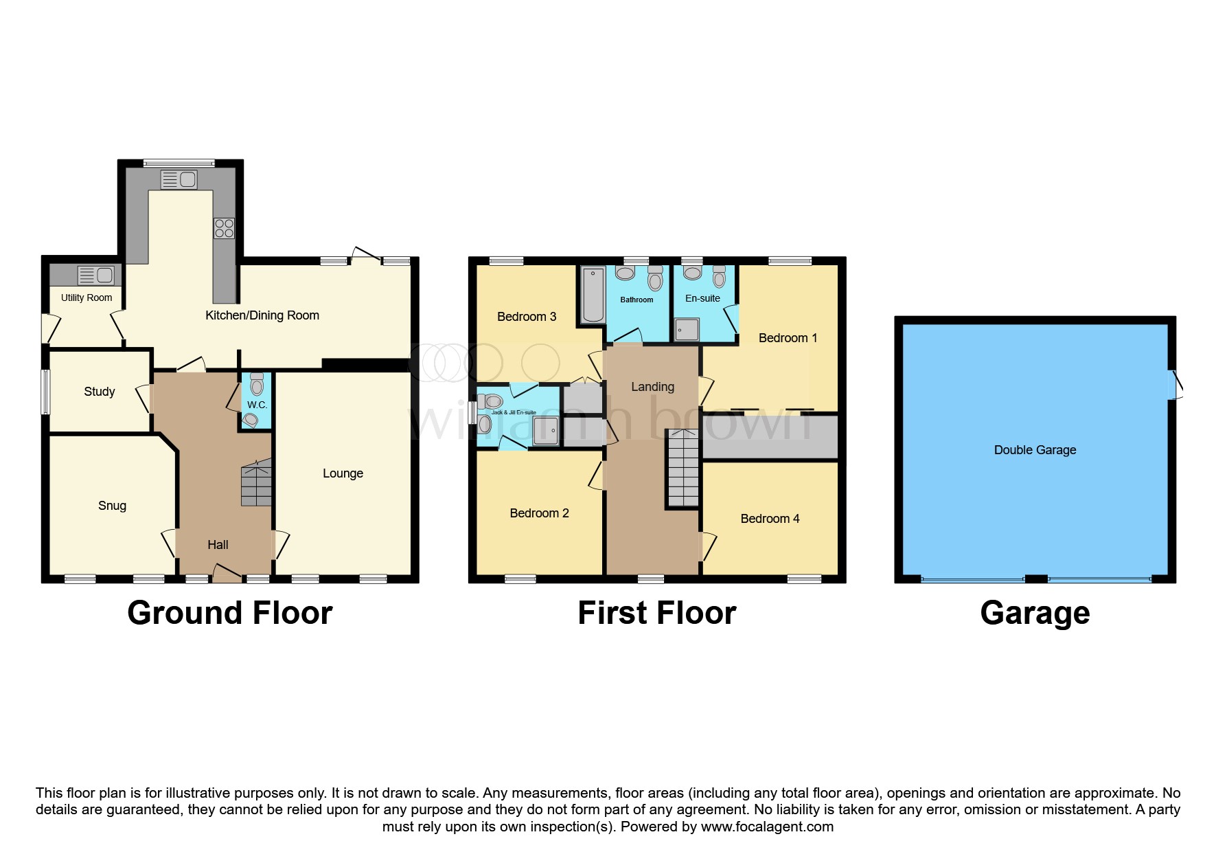 3, Jubilee Avenue, MARKET RASEN floorplan