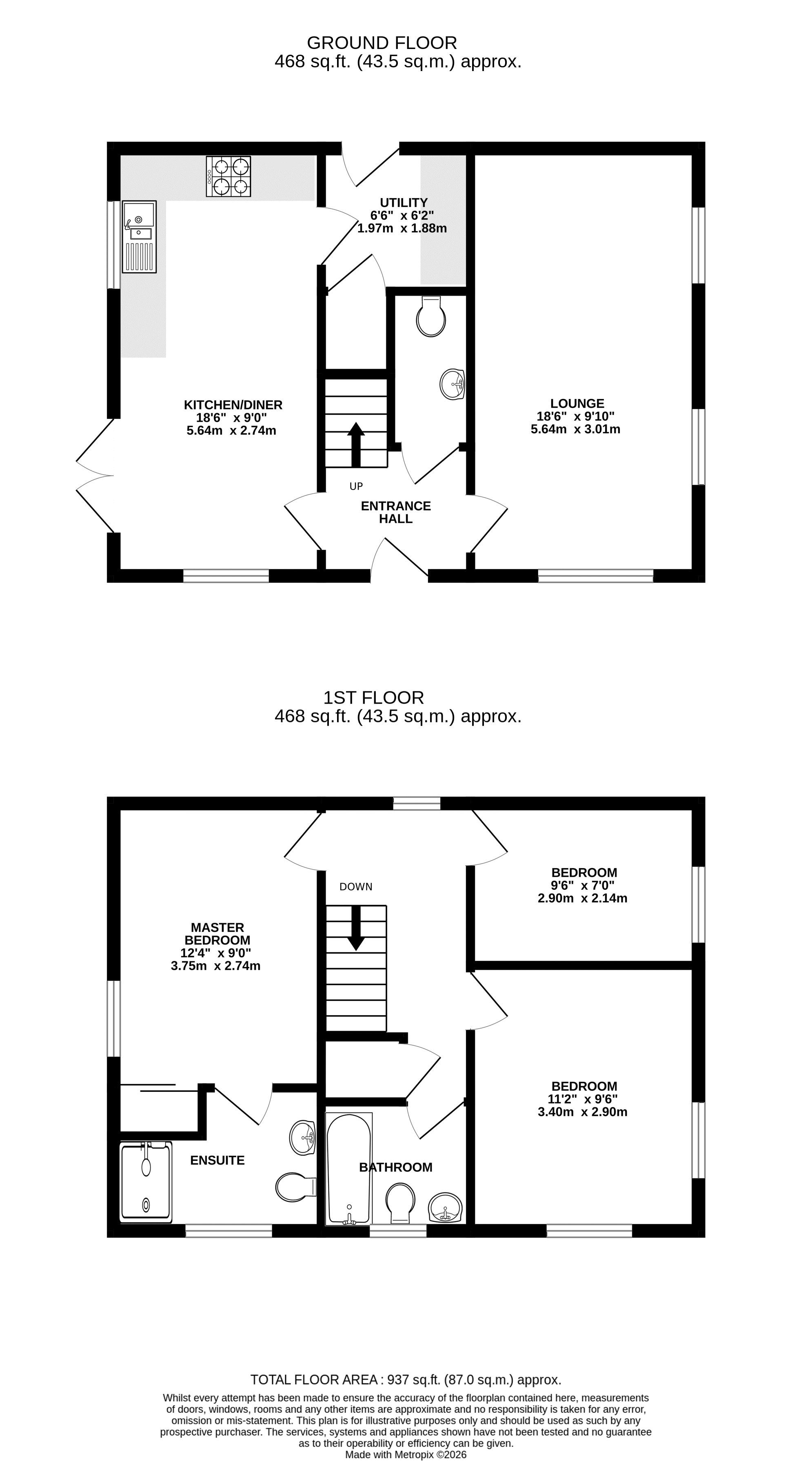 Plot 90, Chantry Park, Market Rasen floorplan