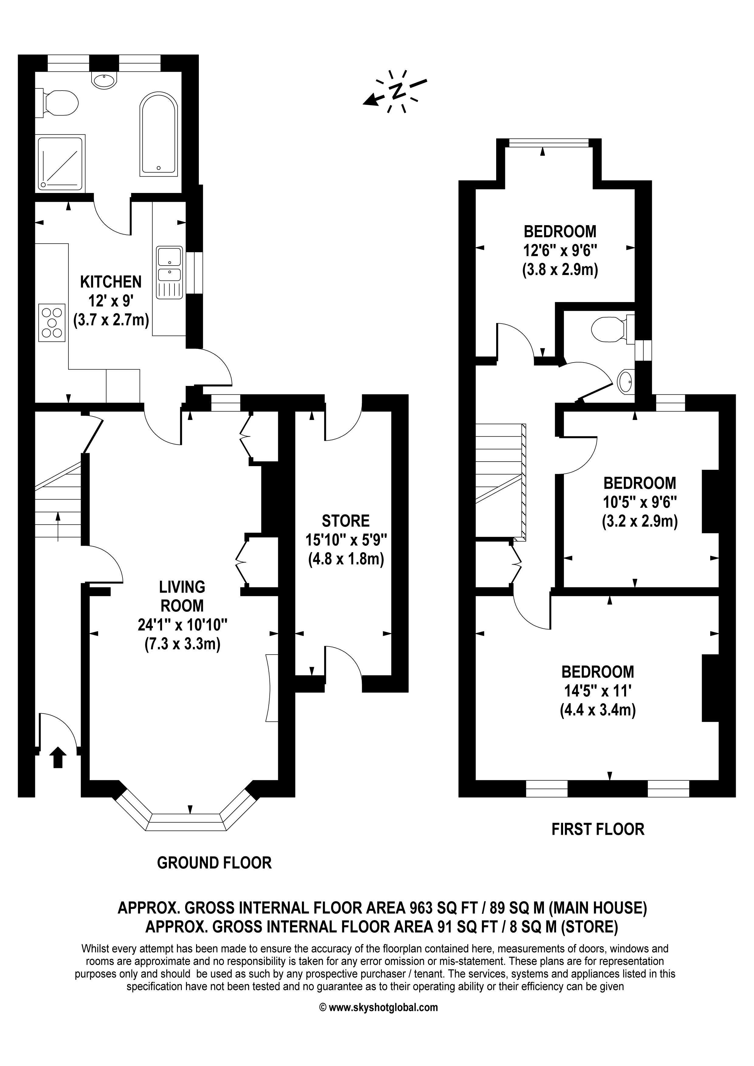 3 Bedrooms  for sale in Langton Road, West Molesey KT8