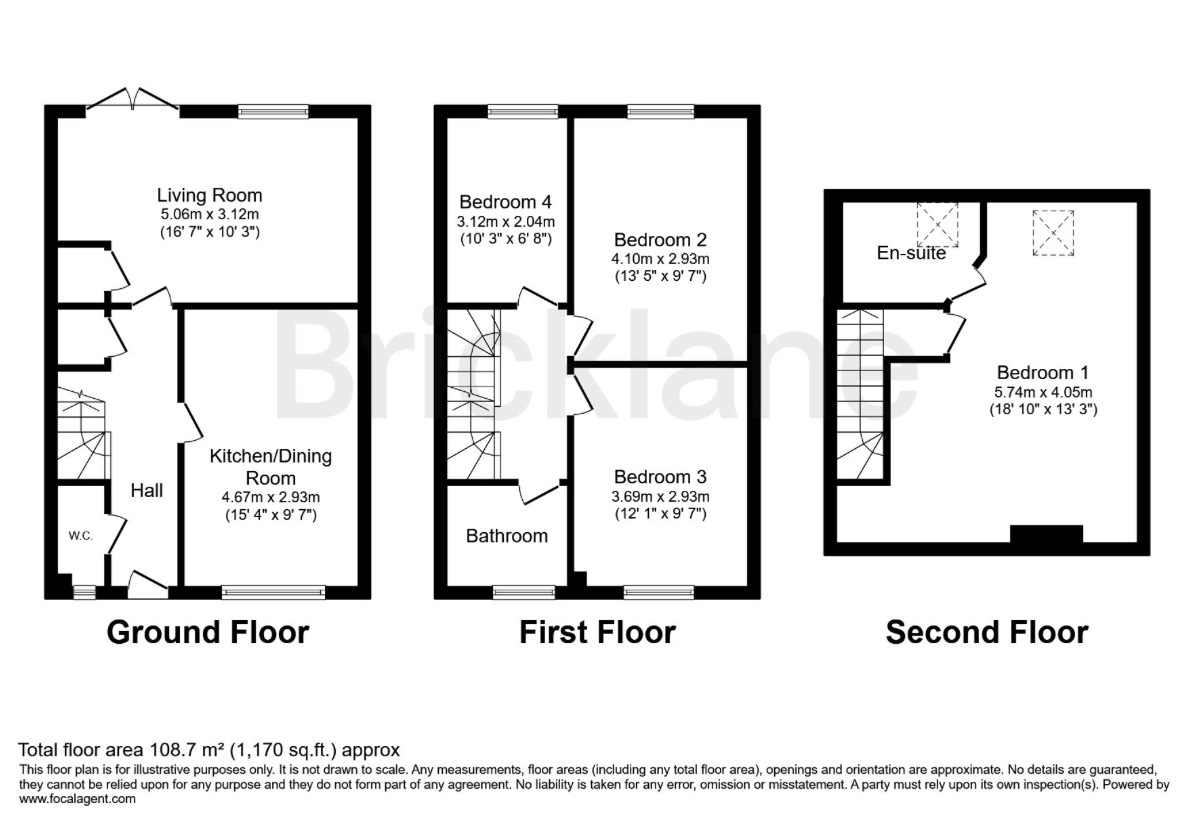 5, Dolan Drive, Corby floorplan