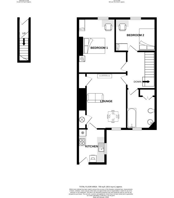 19, Stratford Road, Newcastle floorplan