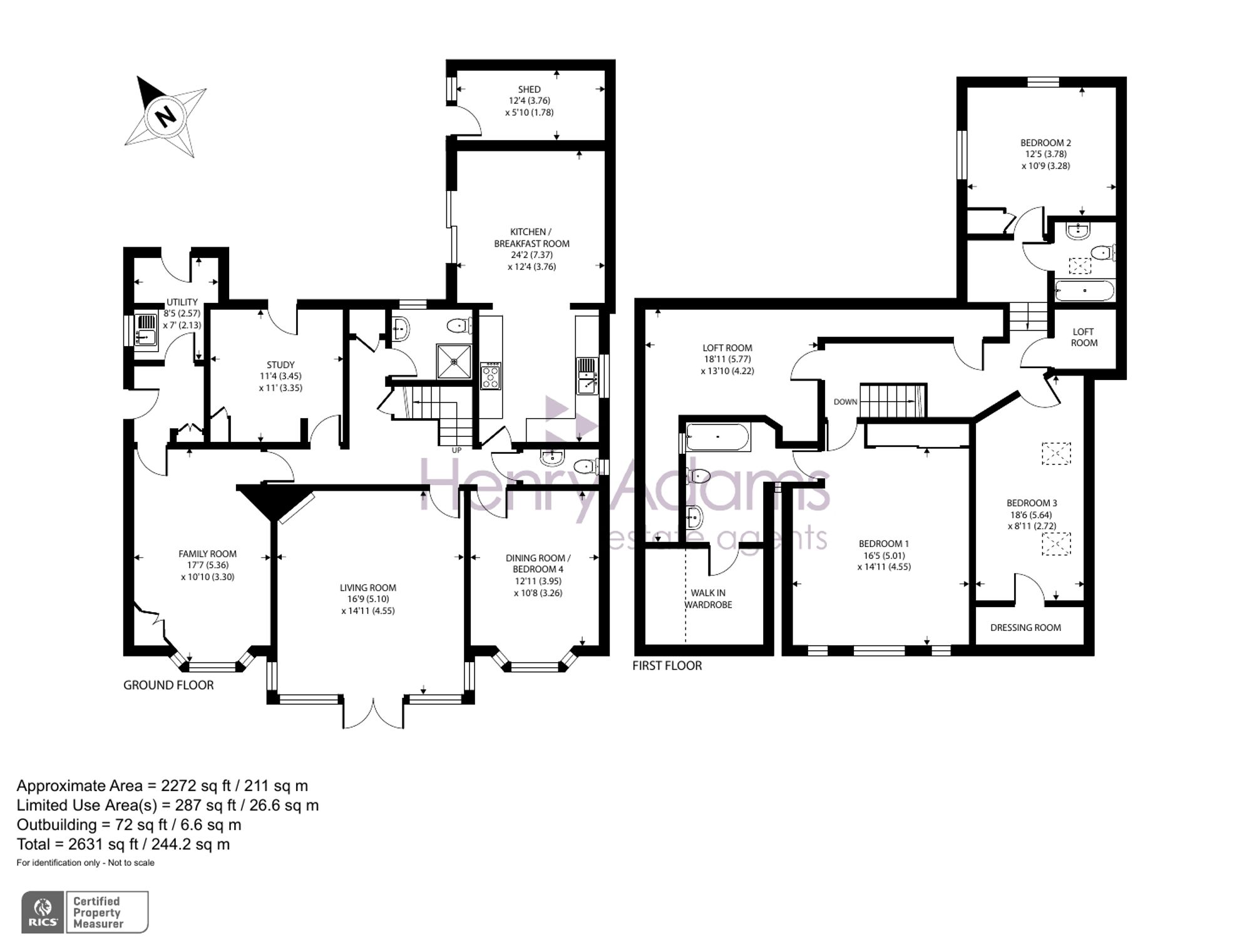 62 West Street, Chichester floorplan