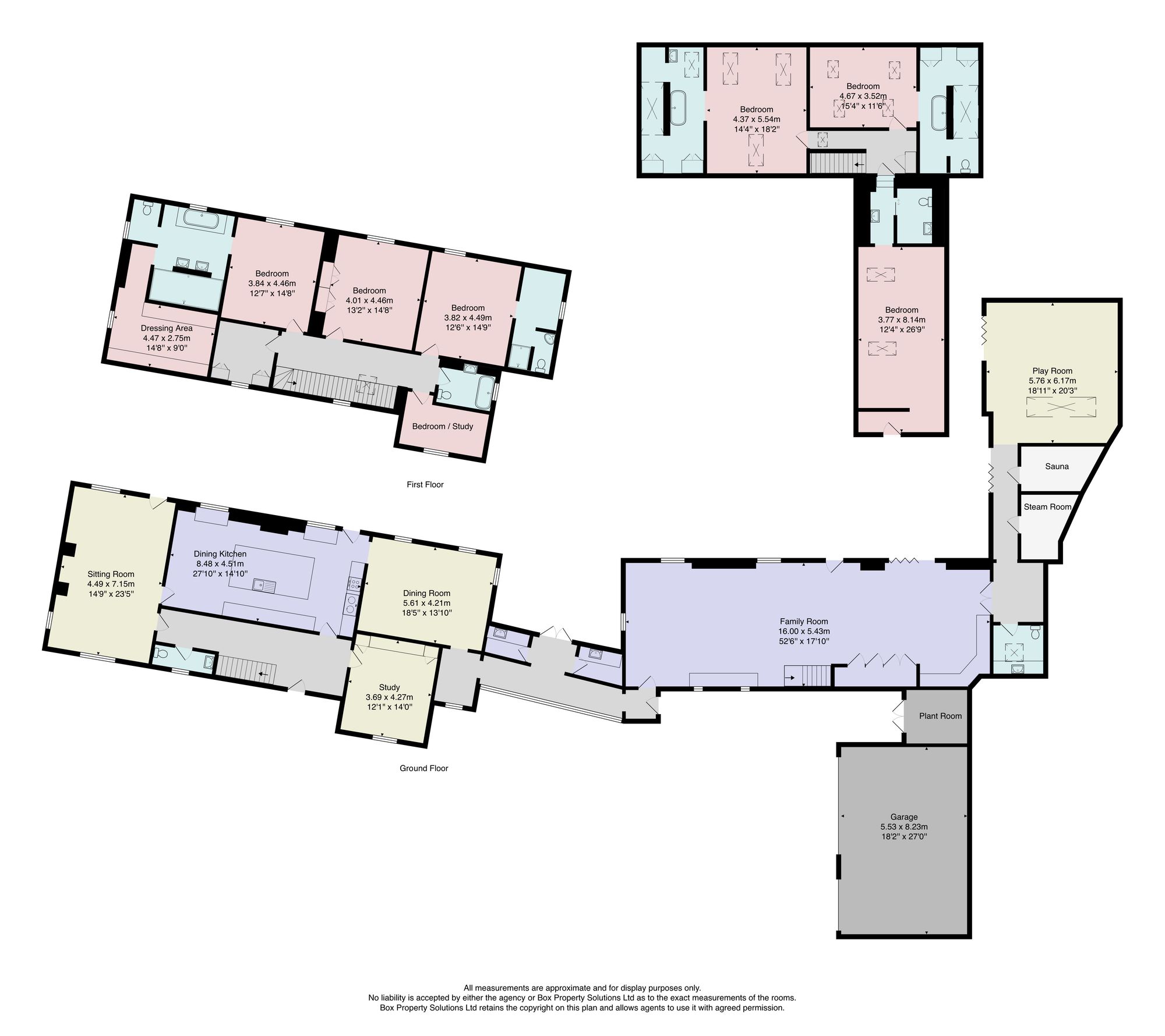 Howe House Farm Howhill Quarry Road, Harrogate floorplan