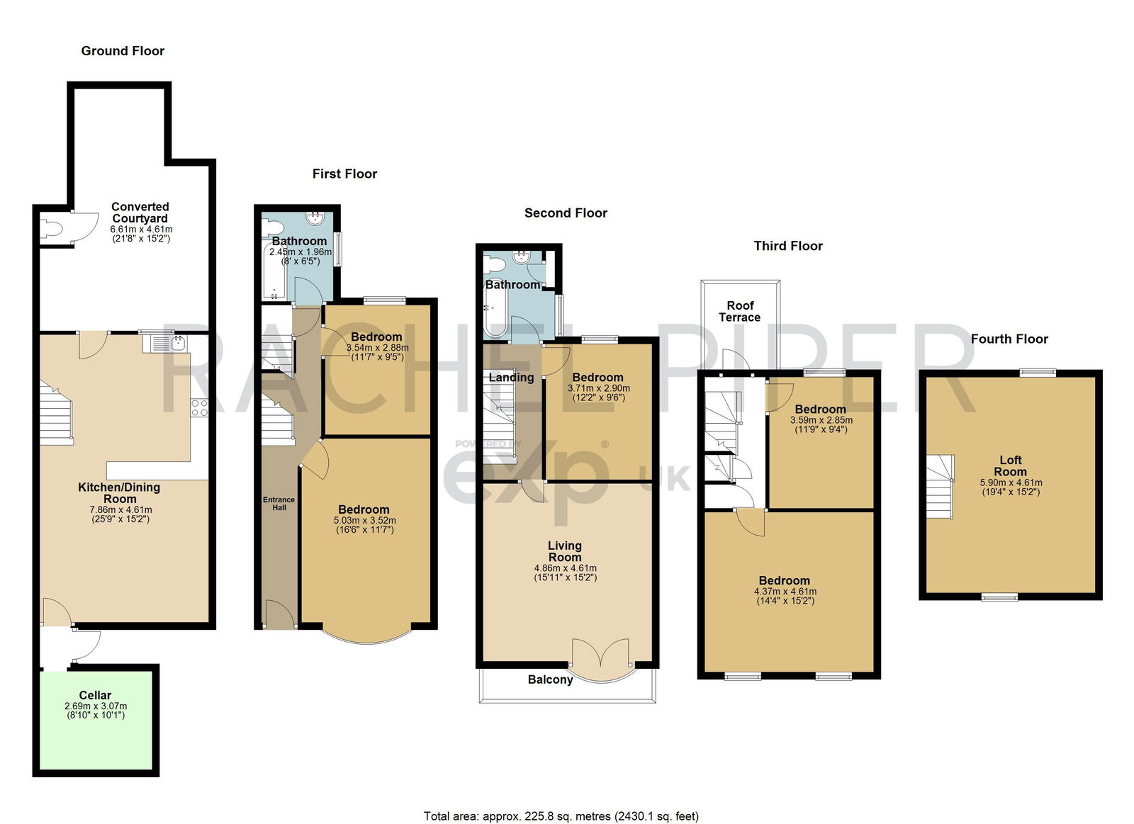 12, Kent Terrace, Ramsgate floorplan