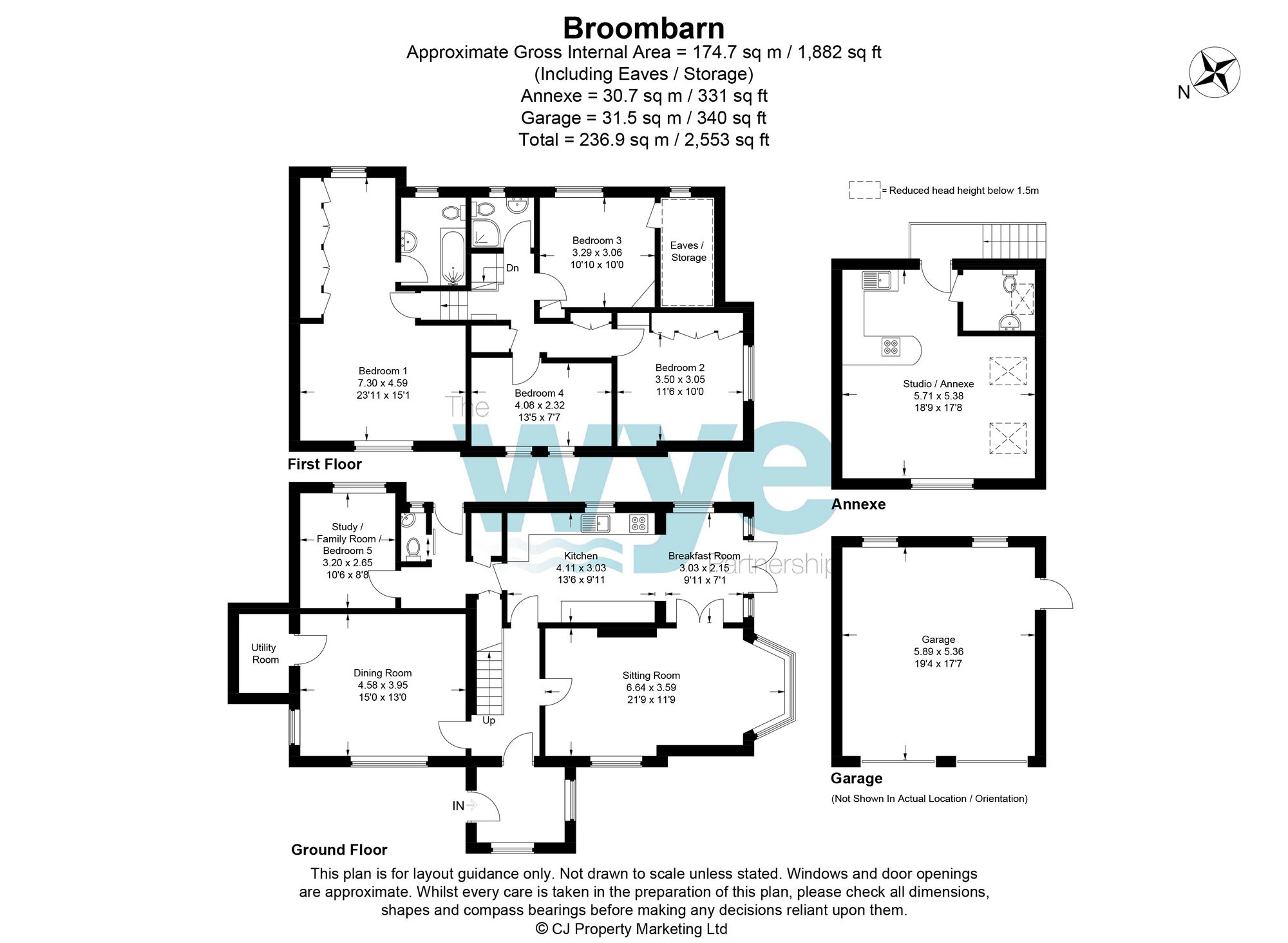 Broombarn Broombarn Lane, Great Missenden floorplan