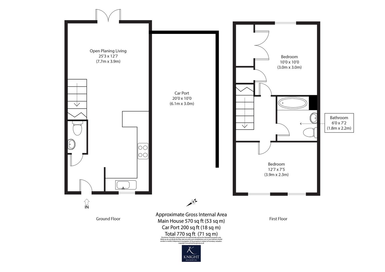 42, Penguin Parade, Colchester floorplan