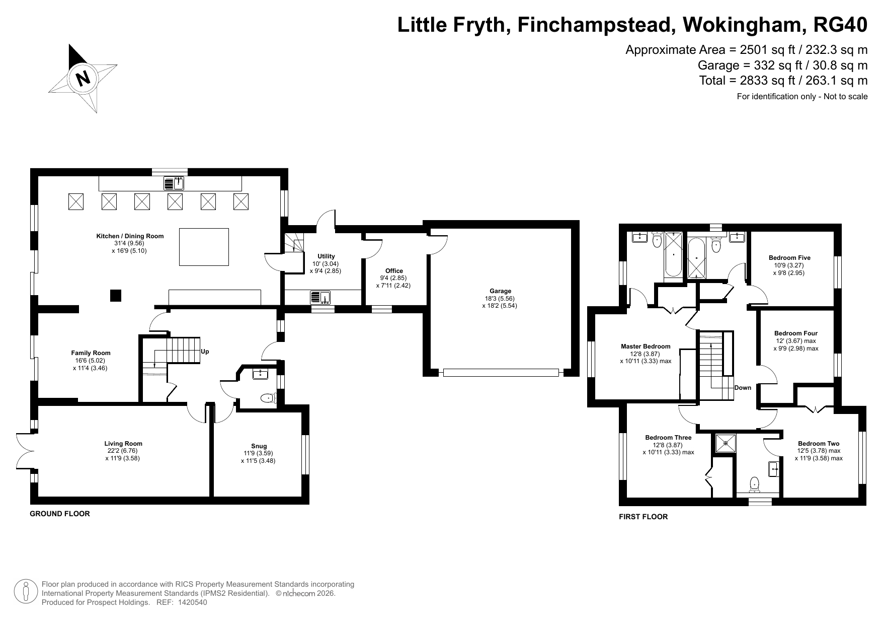 12C, Little Fryth, Wokingham floorplan
