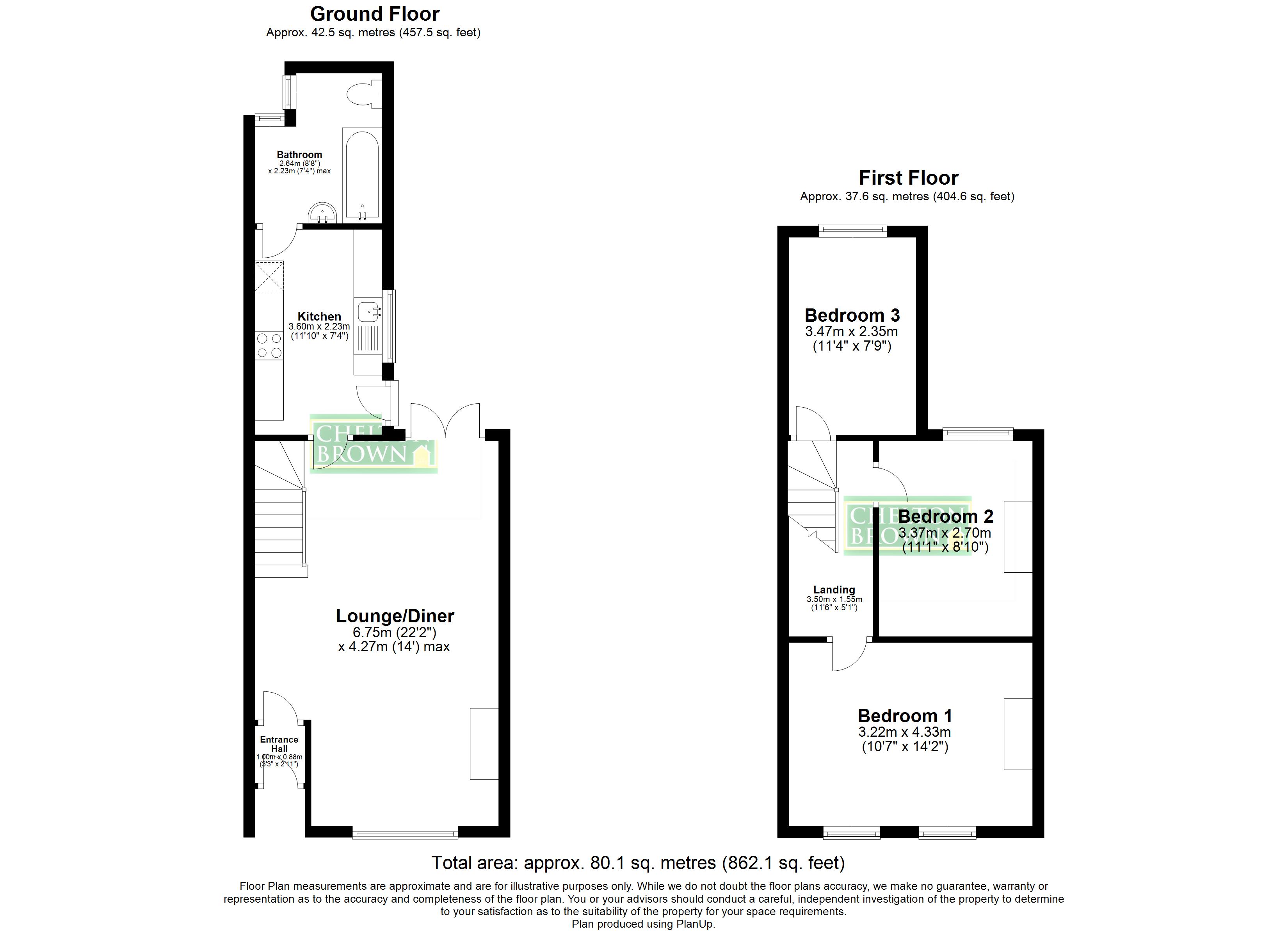42, Abbey Road, Northampton floorplan