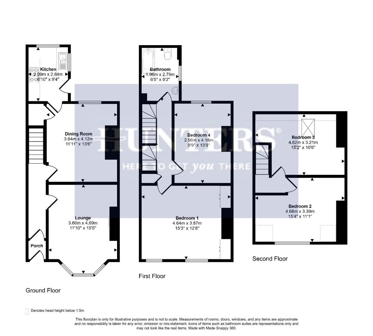 Hall Road, Bradford floorplan