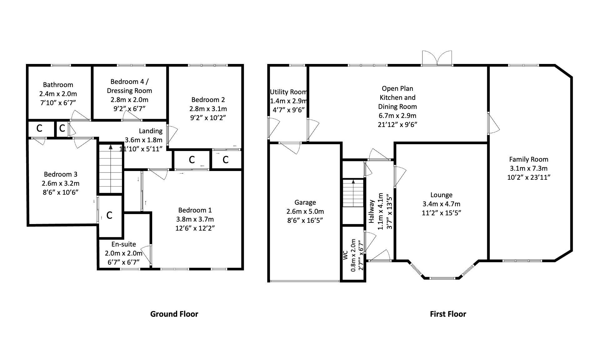 1, Dalry Place, Airdrie floorplan