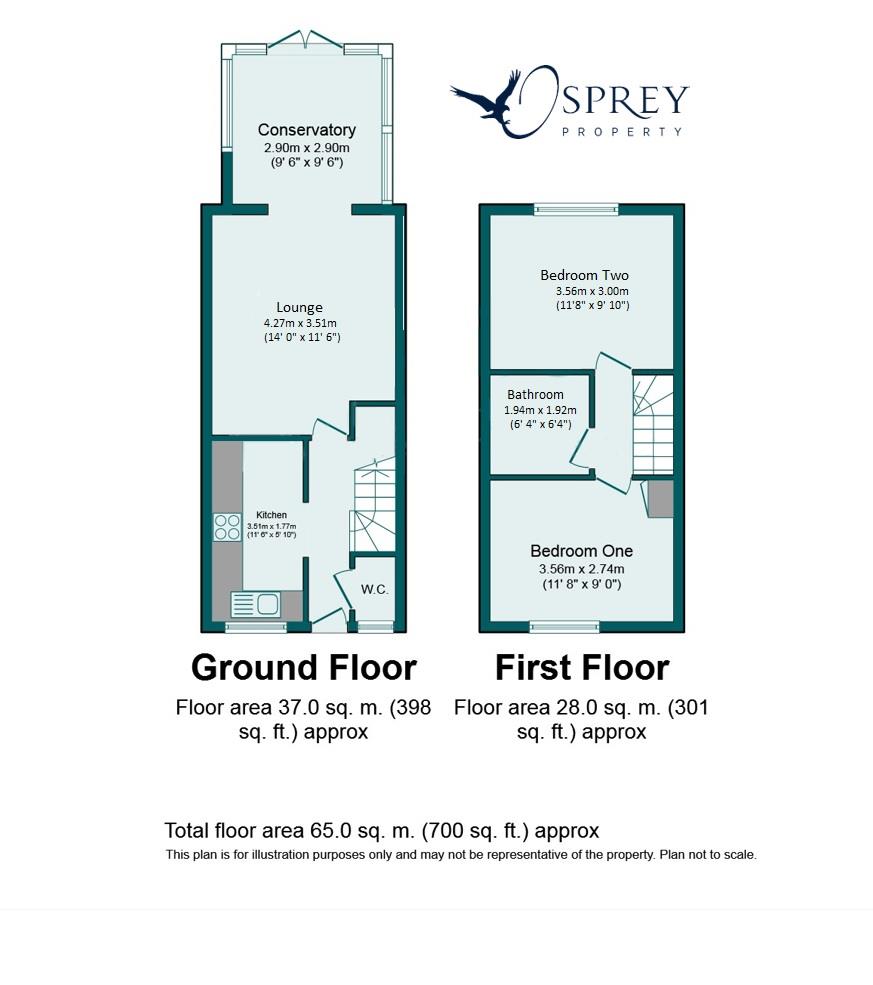 Harlech Court, Thrapston, Kettering NN14, 2 bedroom terraced house to