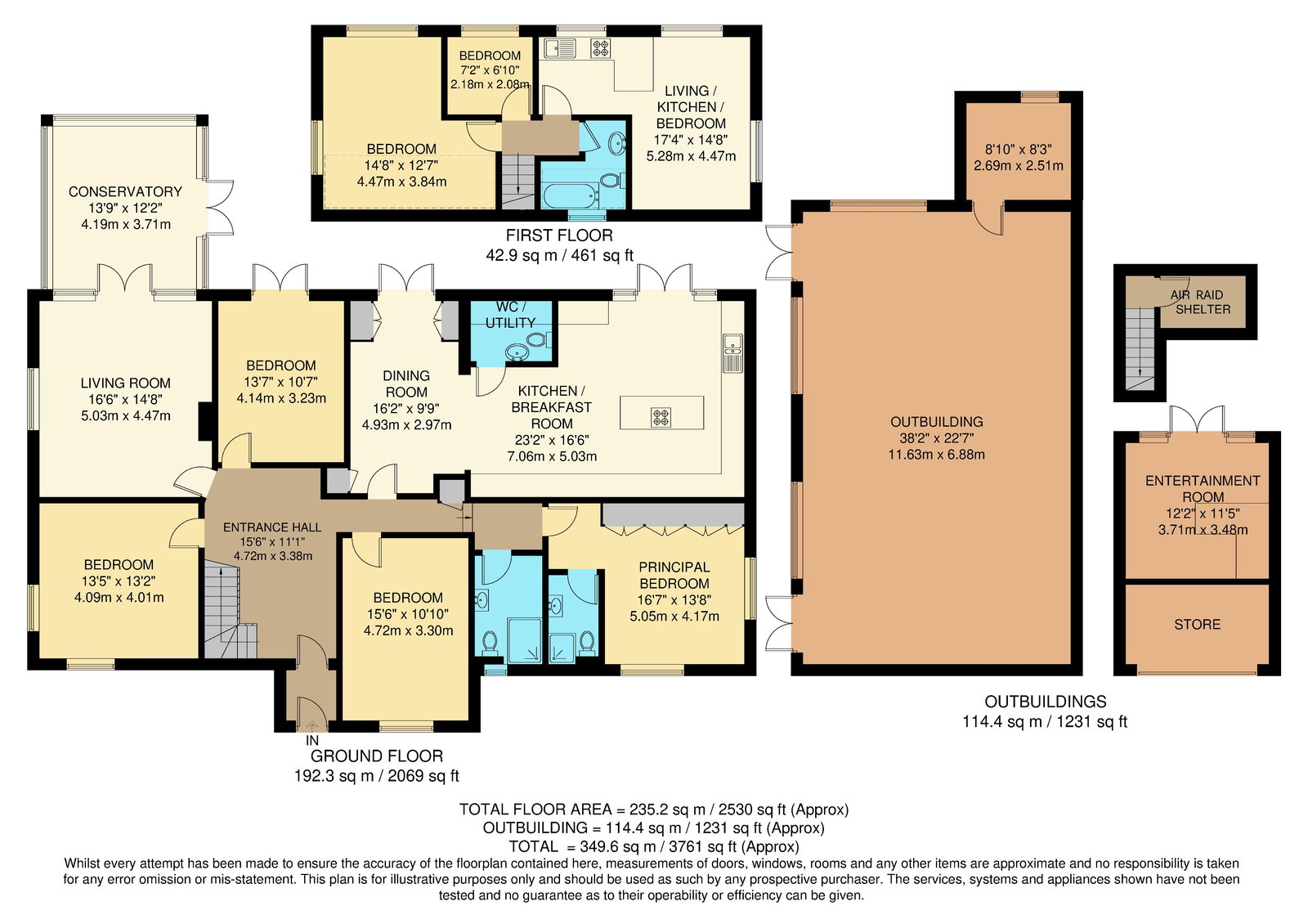 Ashcroft, Slines Oak Road, Caterham floorplan