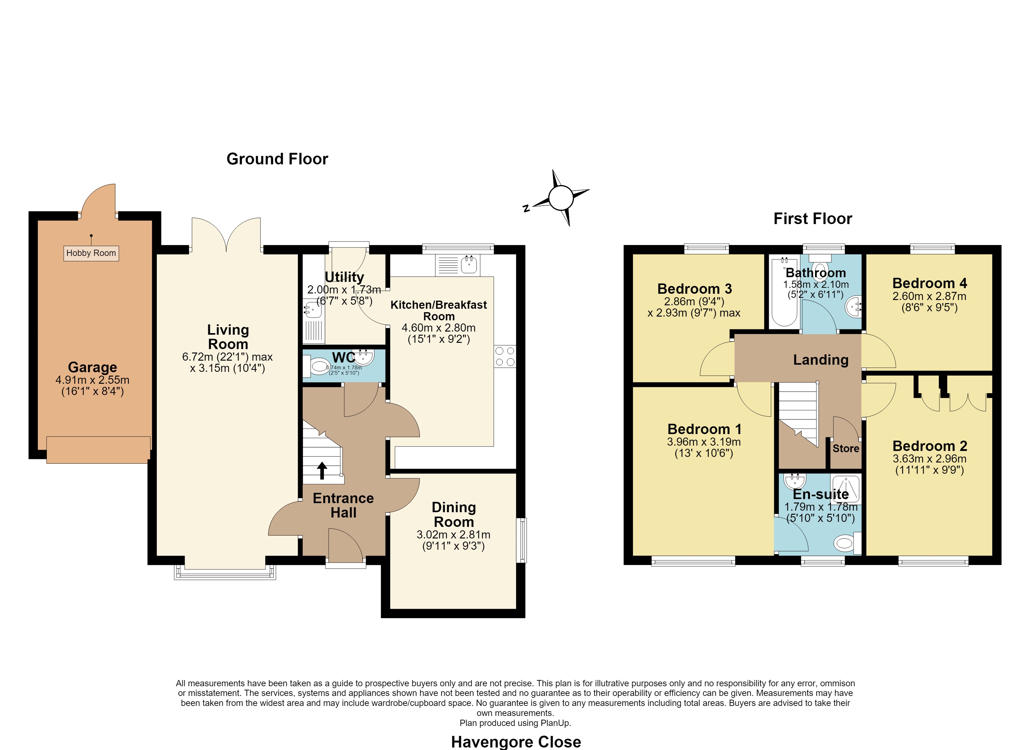 2, Havengore Close, Southend-on-Sea floorplan
