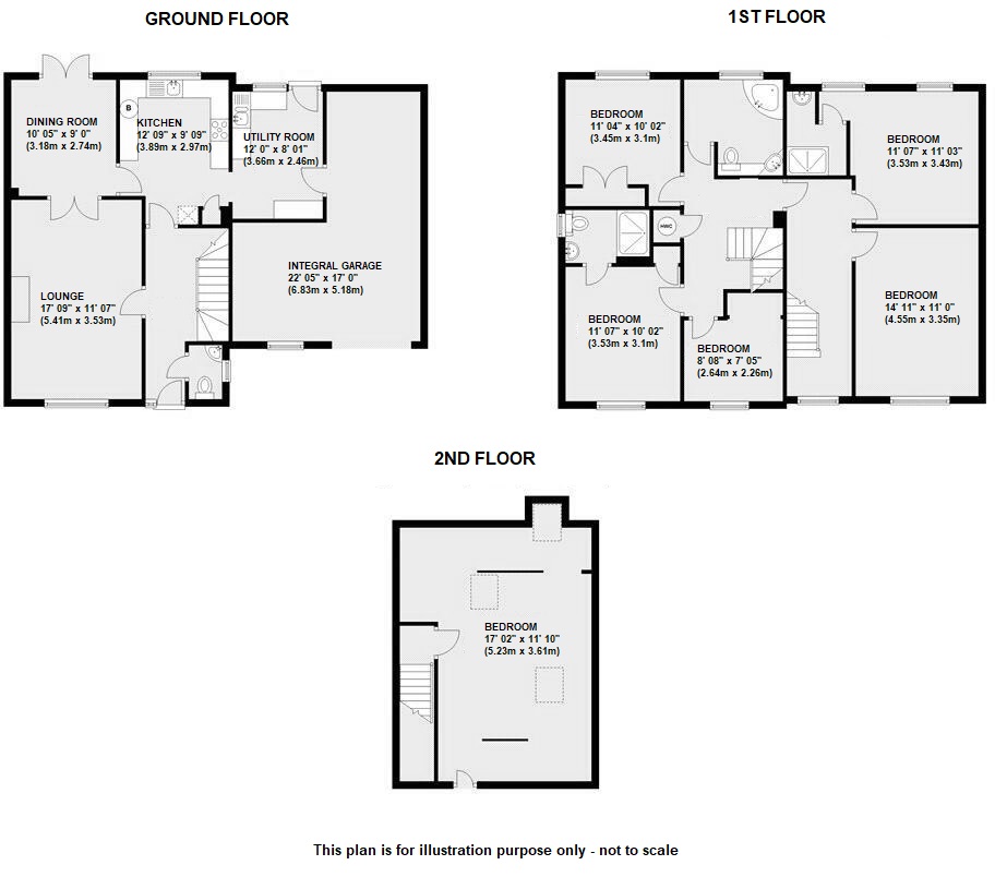 9, Blackberry Field, Orpington floorplan