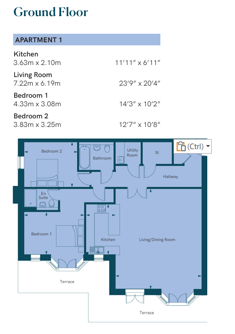 GFF,, Green Hedges, Oxted floorplan