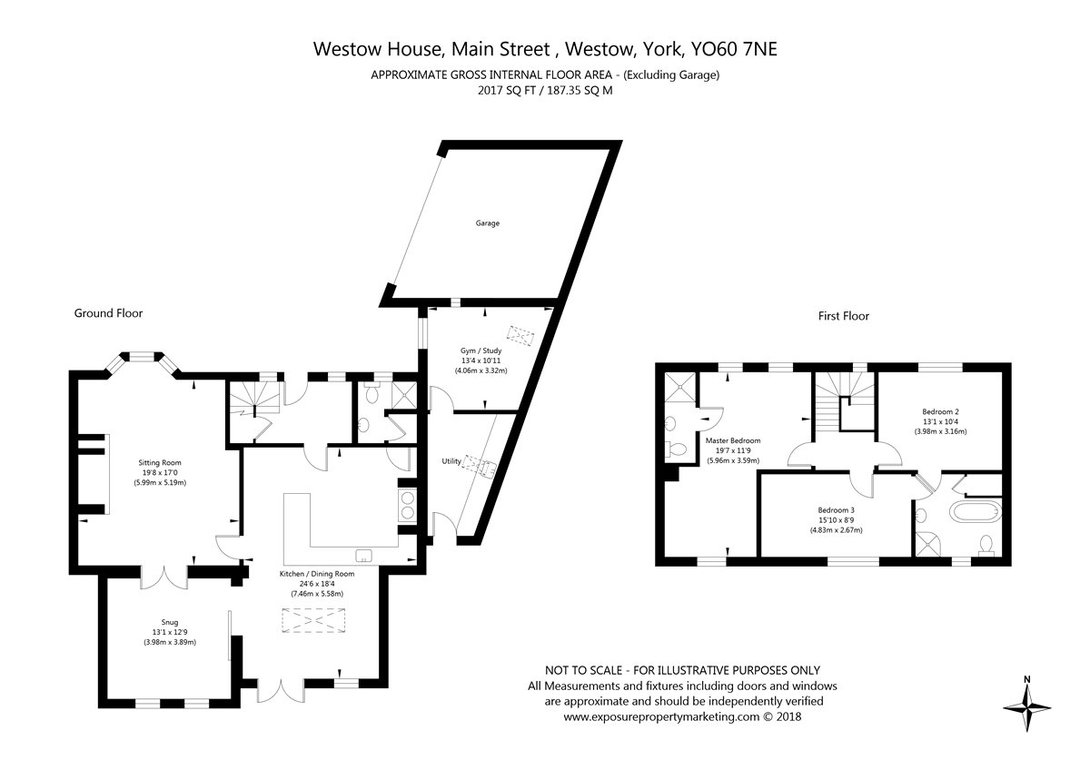 3 Bedrooms Detached house for sale in Main Street, Westow, York, North Yorkshire YO60