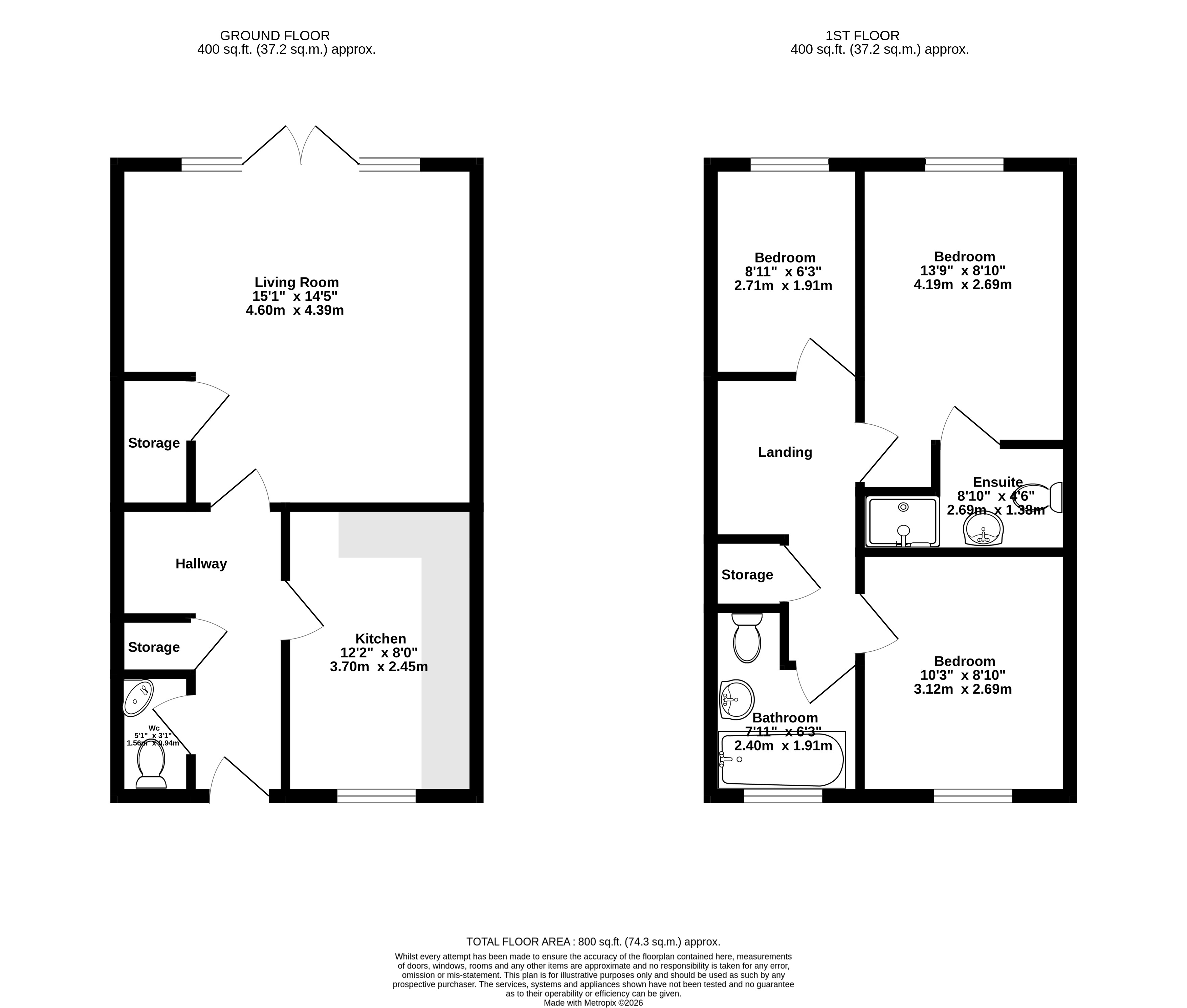 11, Skinners Croft, Bristol floorplan