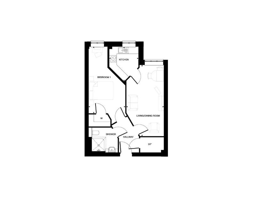7645555, Rutherford House, Chalfont St. Peter, Gerrards Cross floorplan