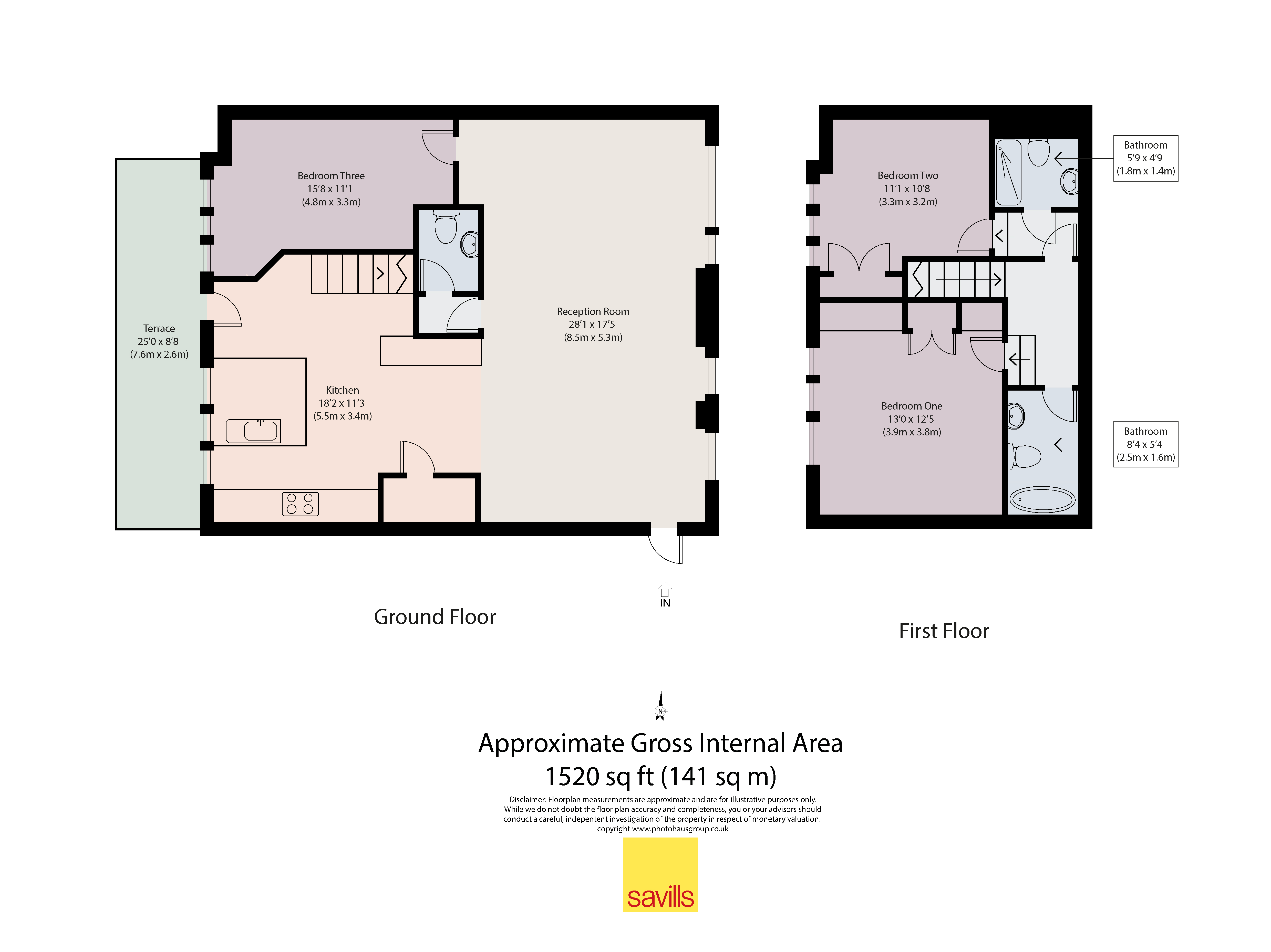 2, Hale Street, London floorplan