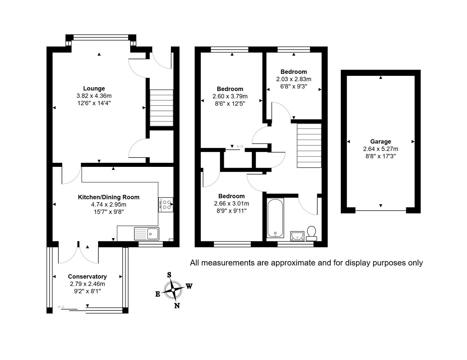 8, Oakwood Close, Oswestry floorplan
