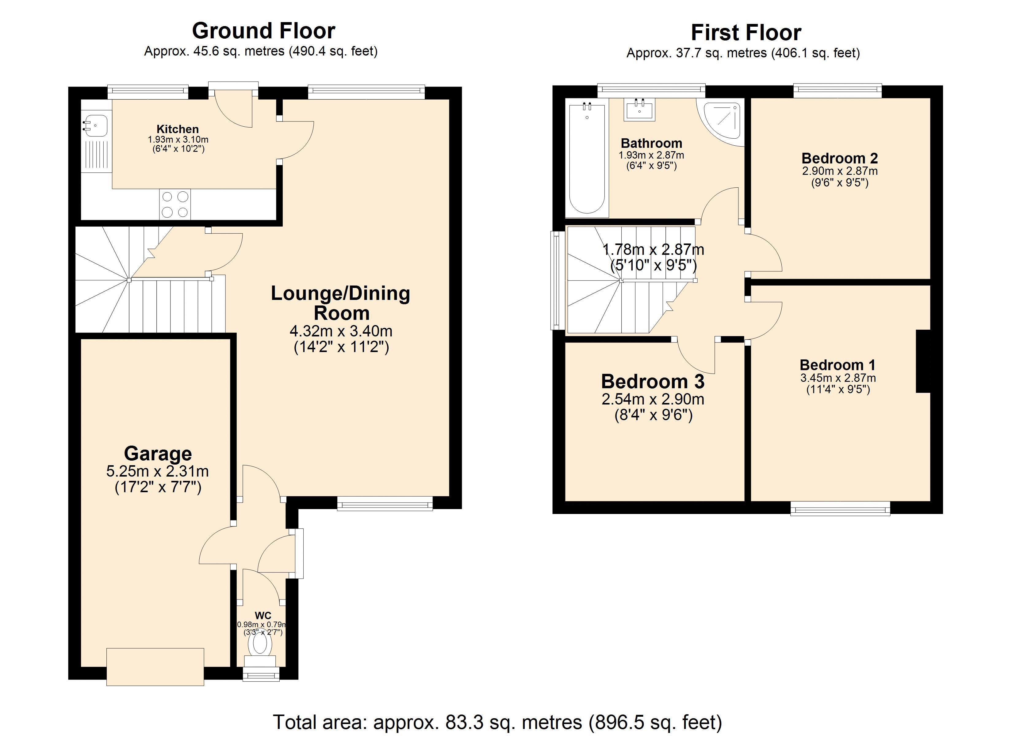 St. Oswalds Close, Knuzden, Blackburn BB1, 3 bedroom detached house for