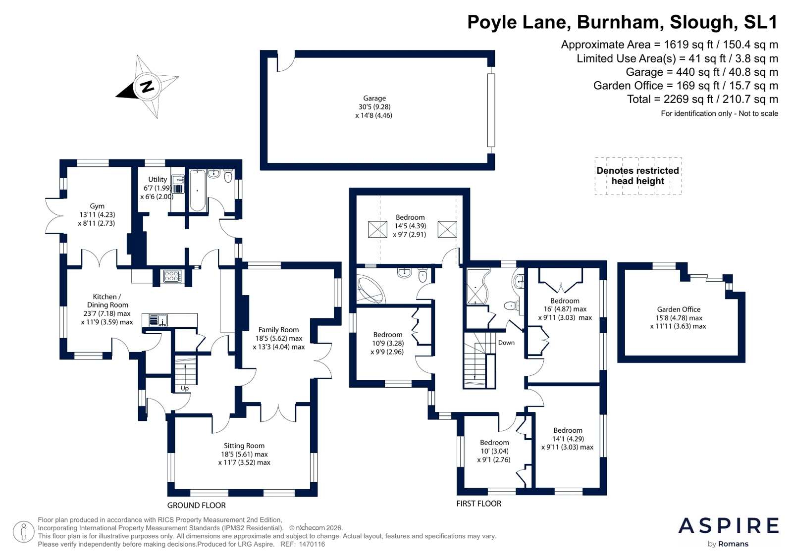 Old Sarum,, Poyle Lane, Slough floorplan