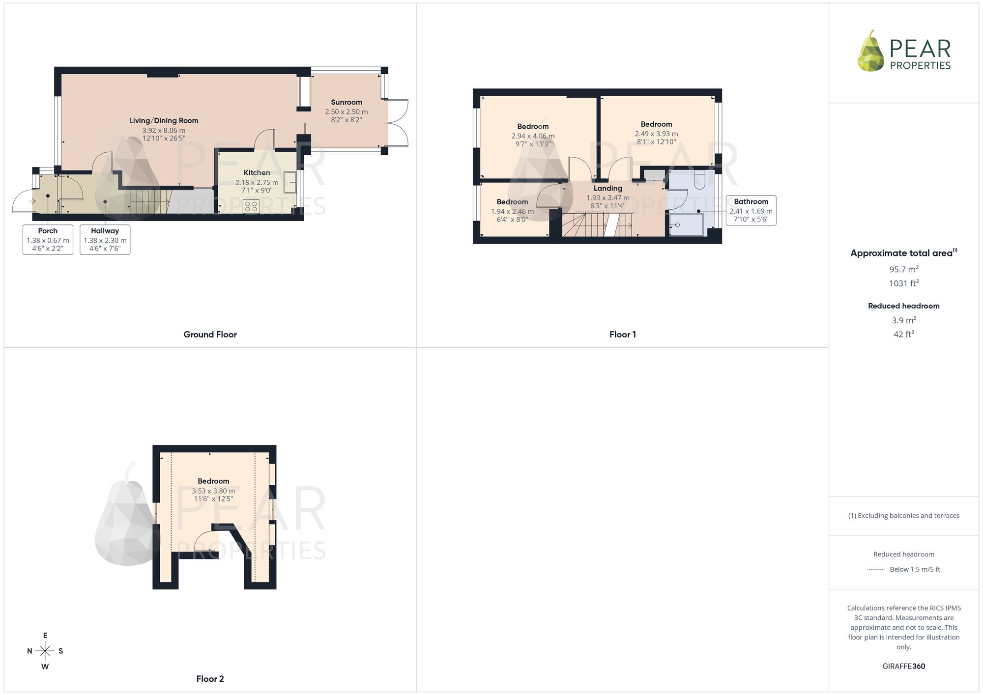 36 Roman Walk, Lancing floorplan