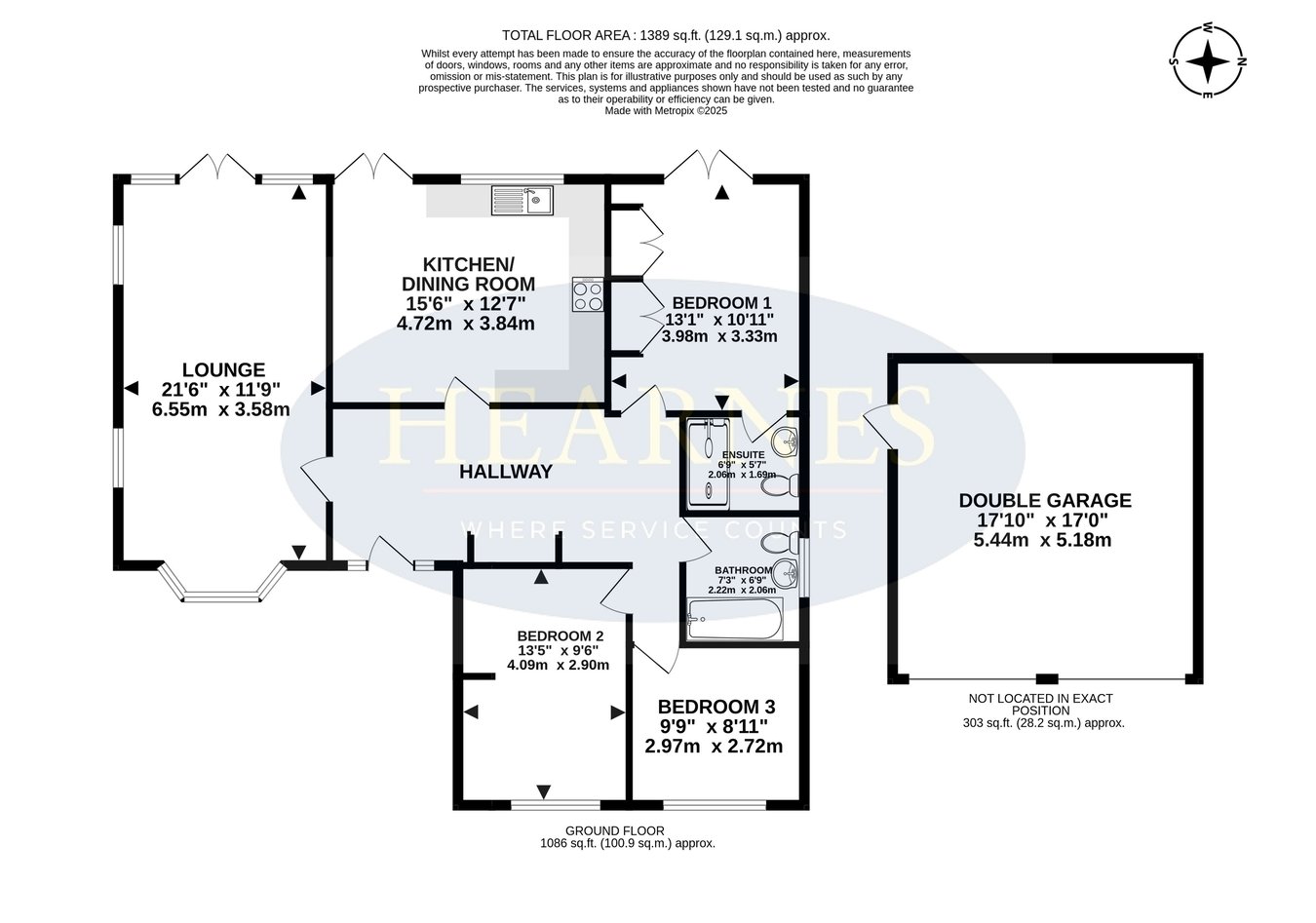 17, Ryan Close, Ferndown floorplan